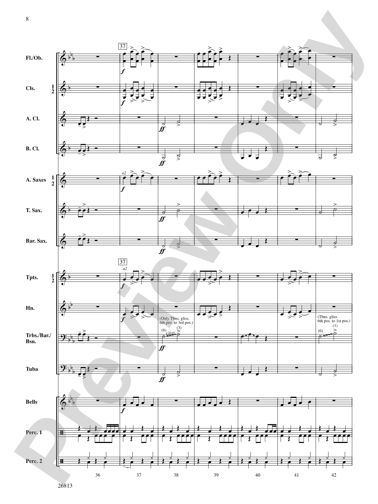 Doctor Rock: Concert Band Conductor Score & Parts