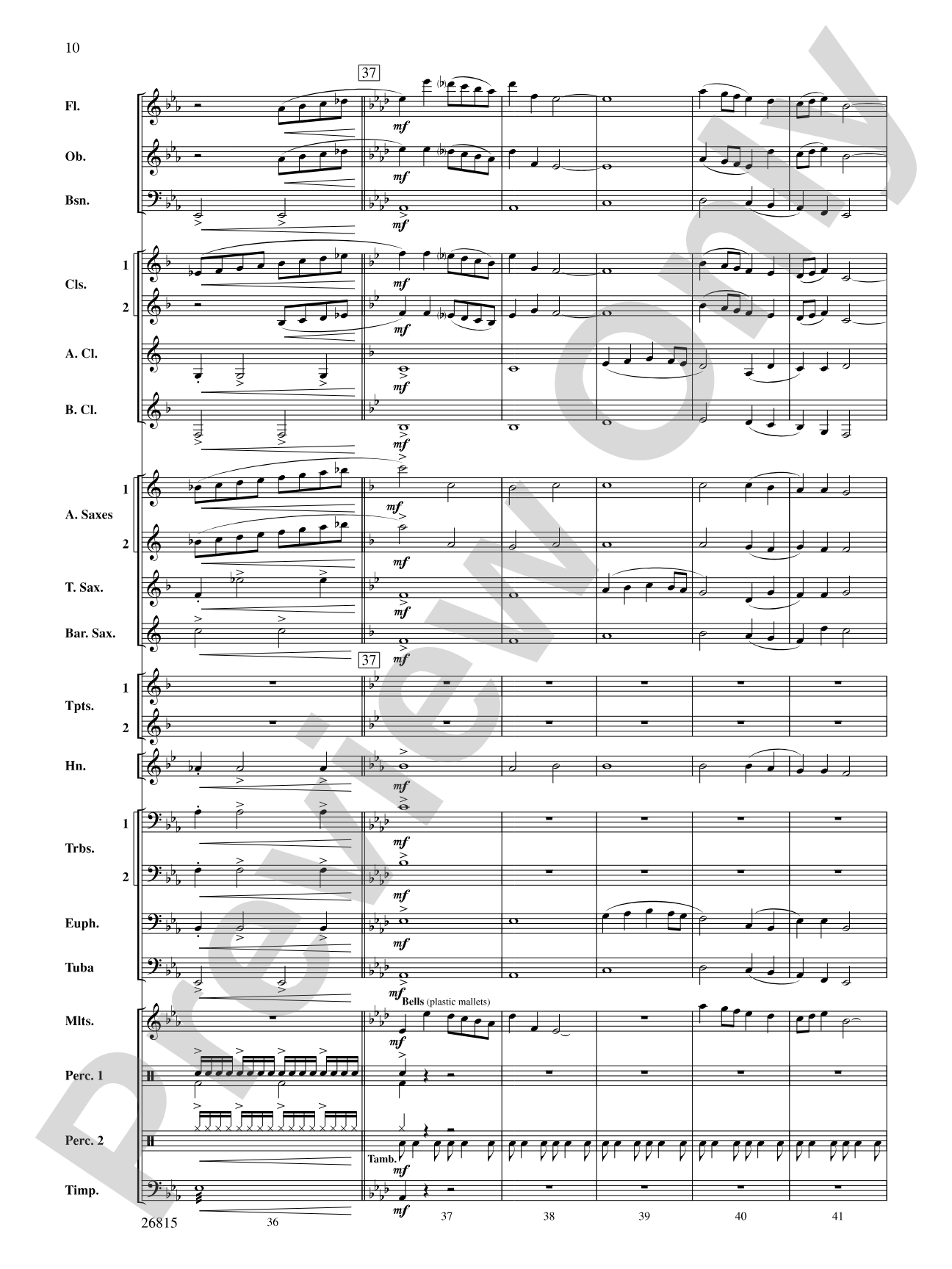 The Mystery of Duffy's Cut: Concert Band Conductor Score & Parts