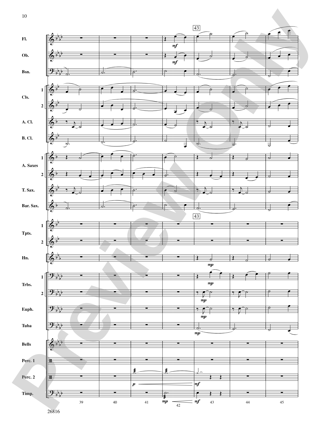 The Spirit of Killian Hill: Concert Band Conductor Score & Parts