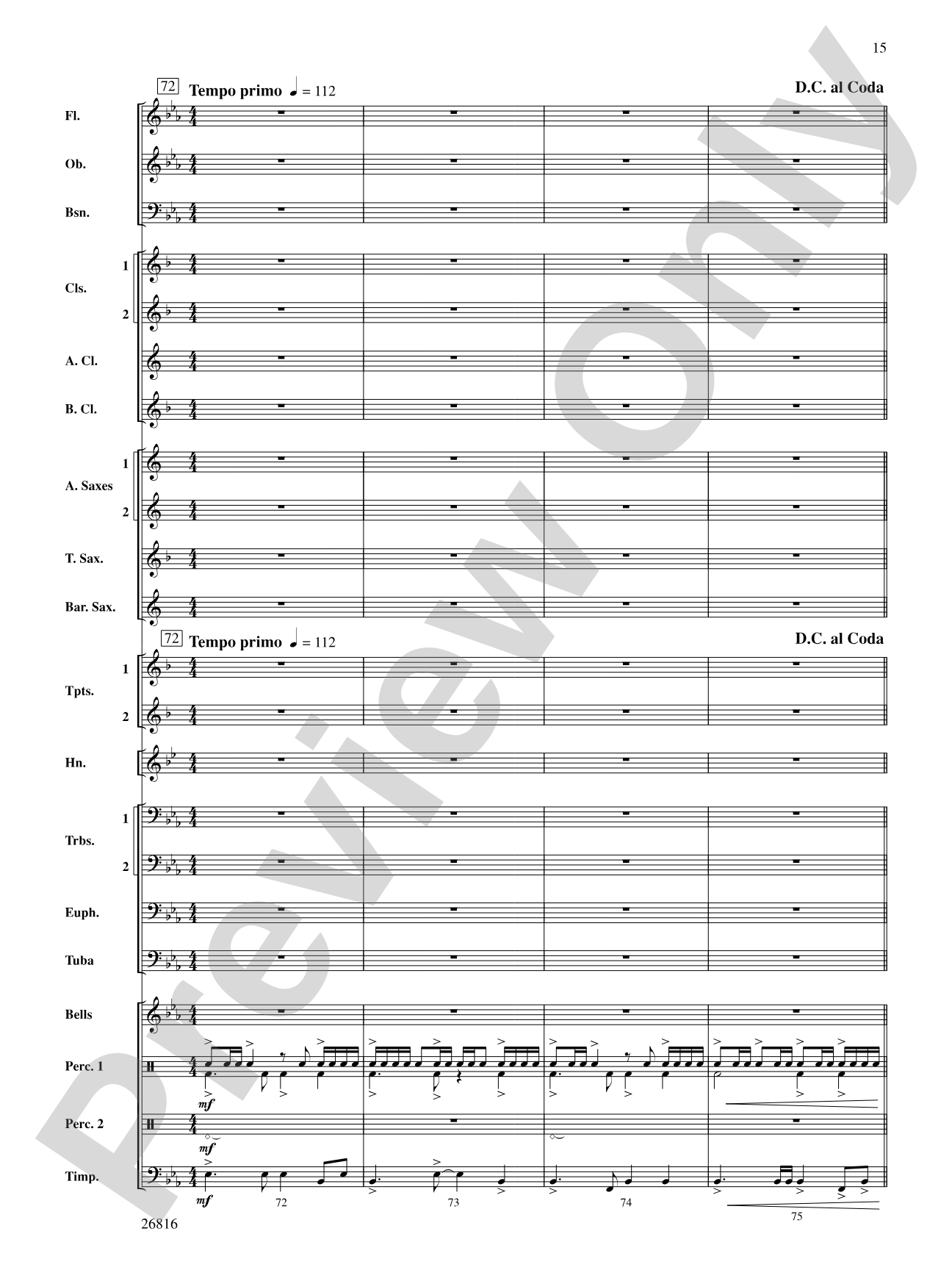 The Spirit of Killian Hill: Concert Band Conductor Score & Parts