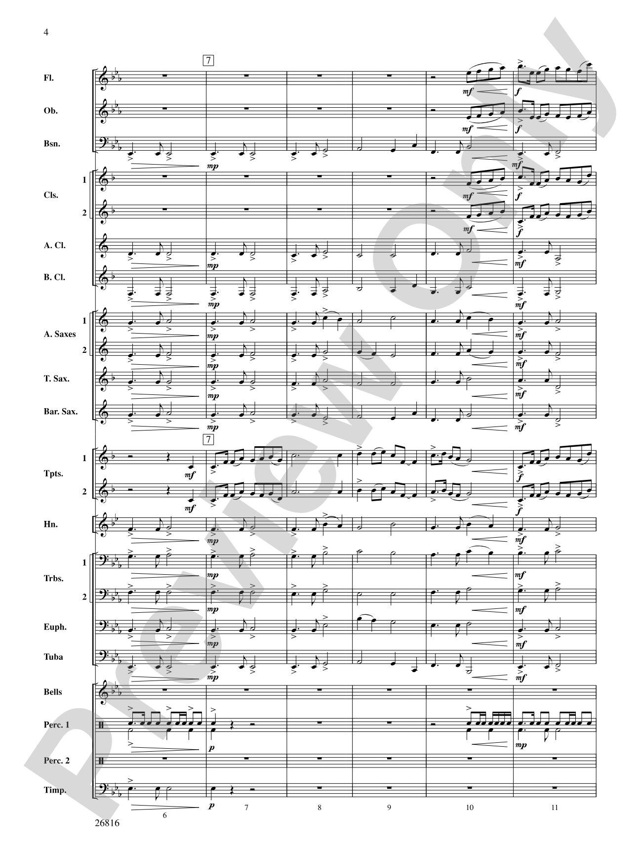 The Spirit of Killian Hill: Concert Band Conductor Score & Parts
