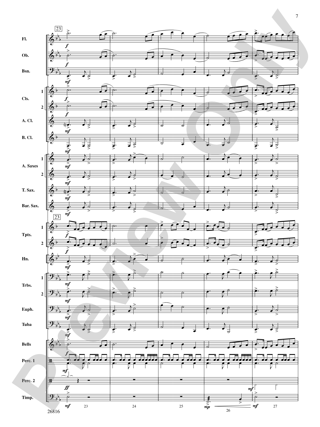 The Spirit of Killian Hill: Concert Band Conductor Score & Parts