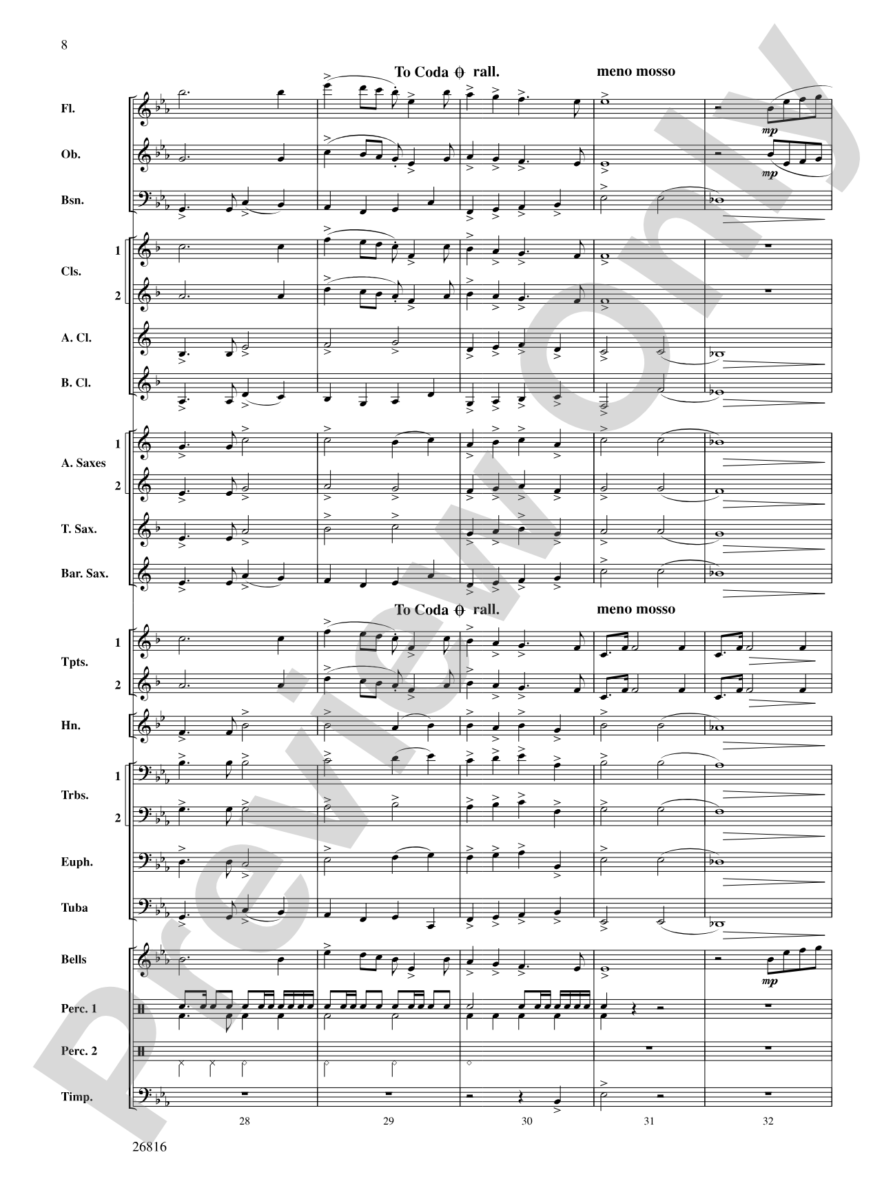 The Spirit of Killian Hill: Concert Band Conductor Score & Parts