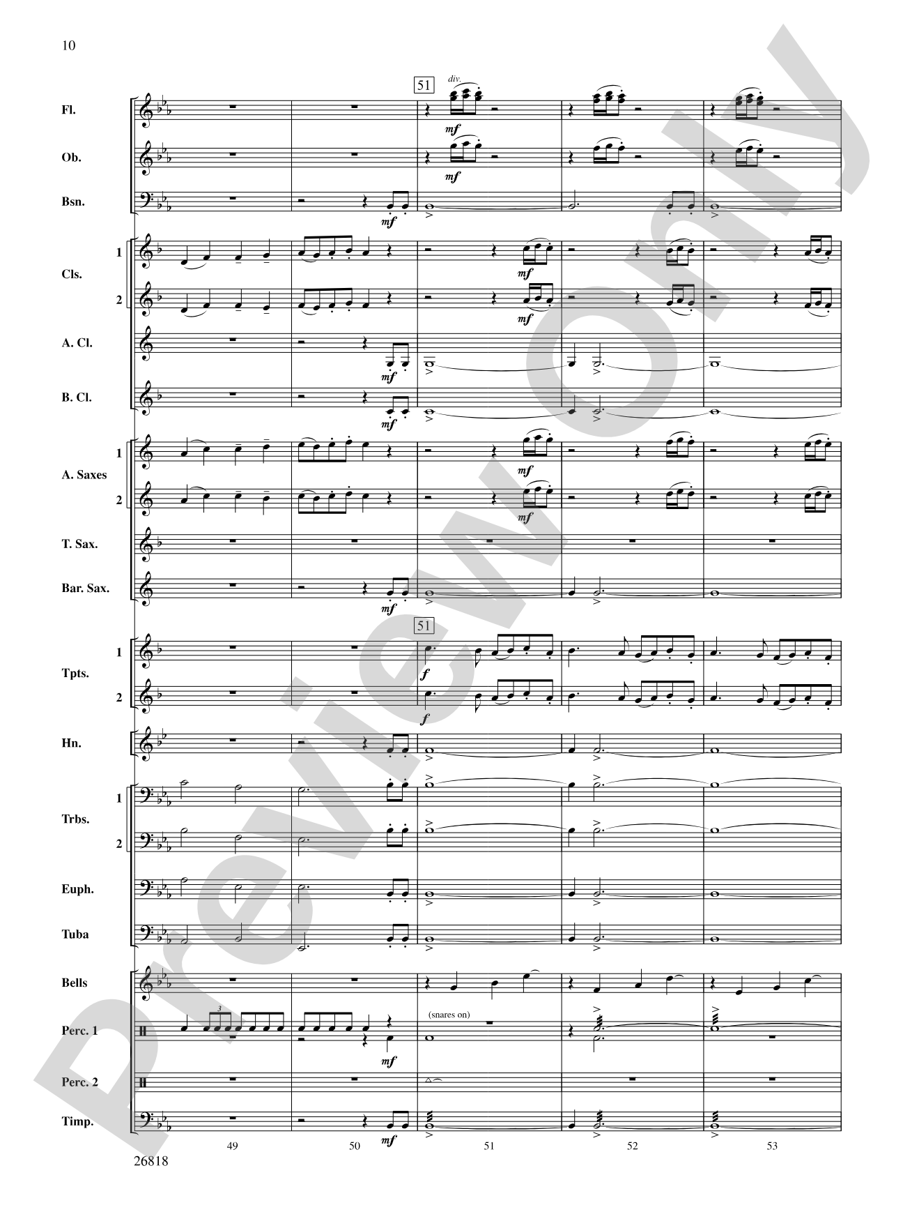 A Cambridge Carol: Concert Band Conductor Score & Parts