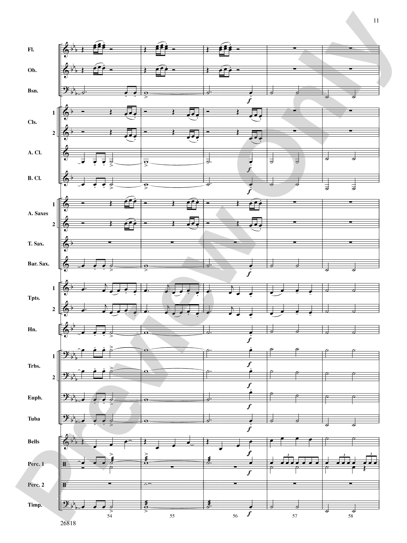 A Cambridge Carol: Concert Band Conductor Score & Parts