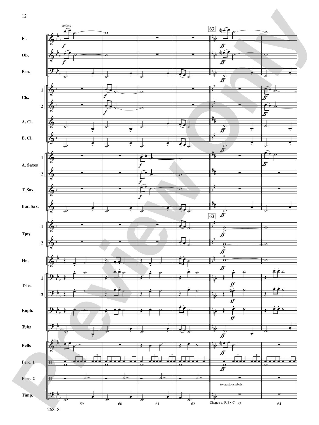 A Cambridge Carol: Concert Band Conductor Score & Parts