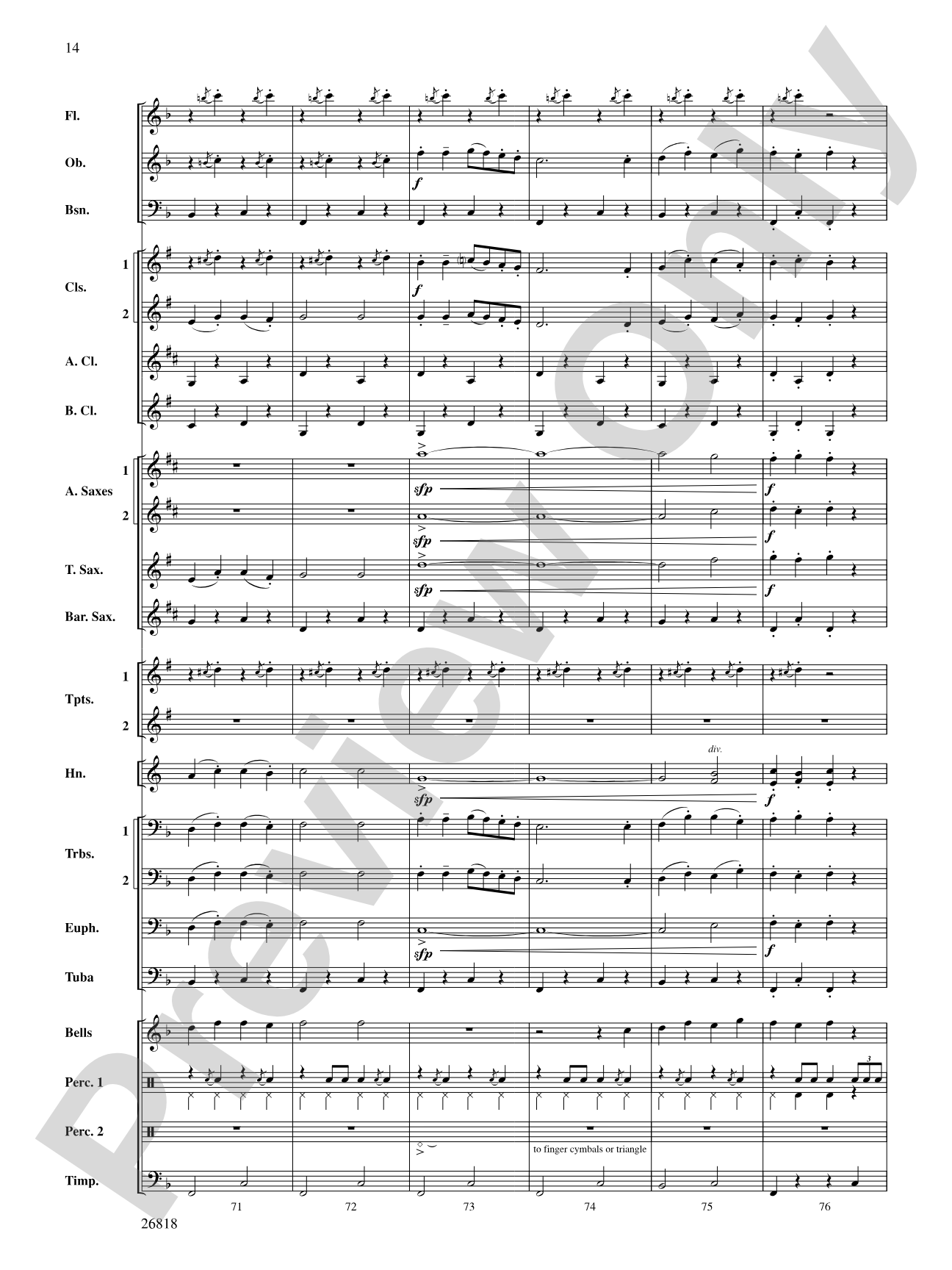 A Cambridge Carol: Concert Band Conductor Score & Parts