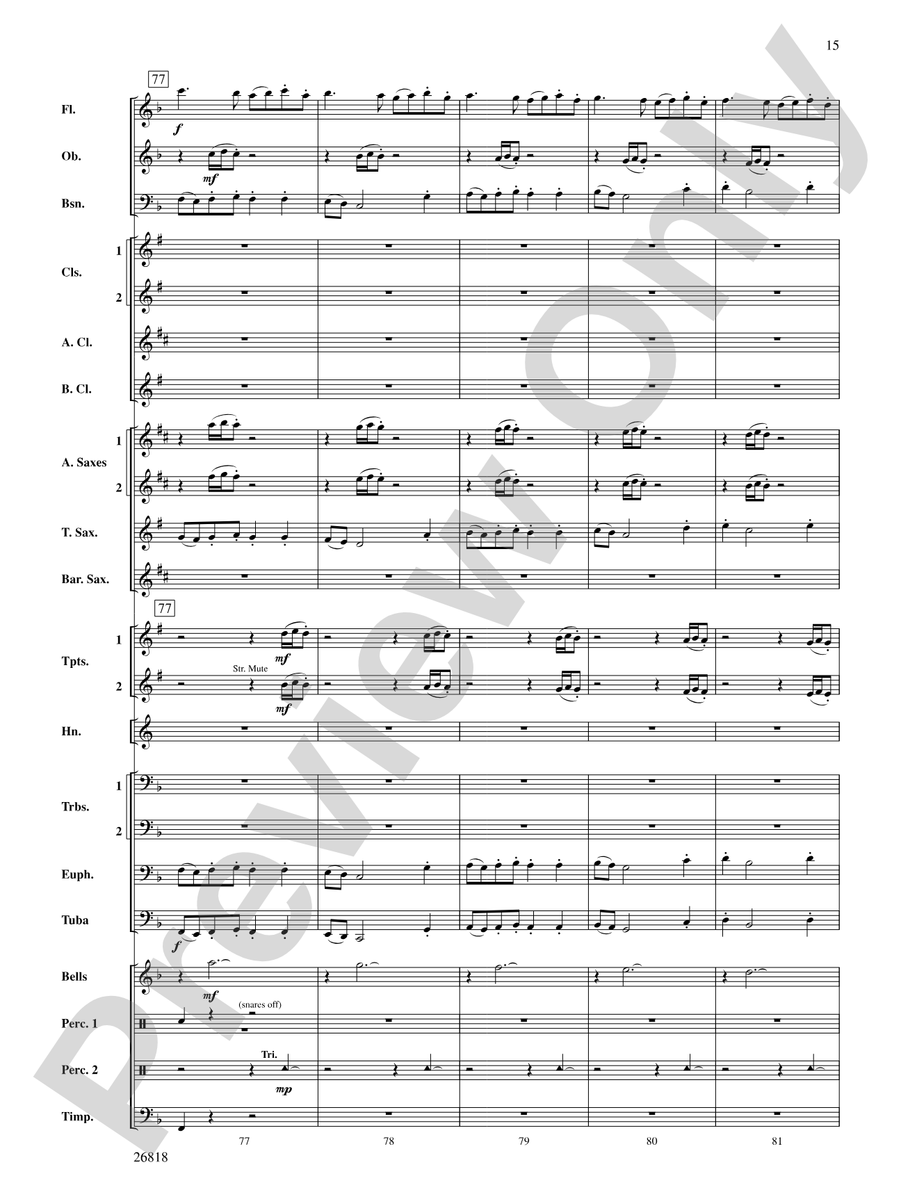 A Cambridge Carol: Concert Band Conductor Score & Parts