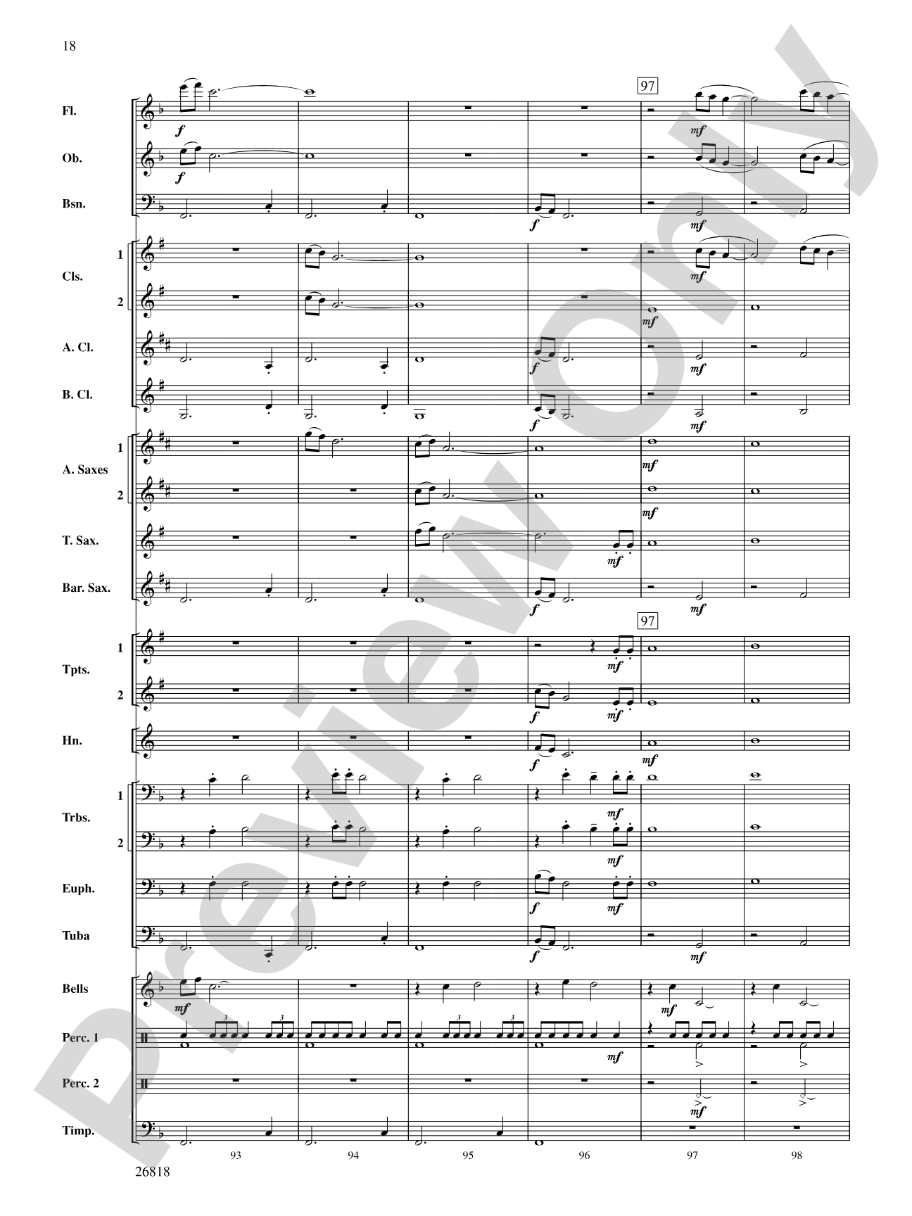 A Cambridge Carol: Concert Band Conductor Score & Parts