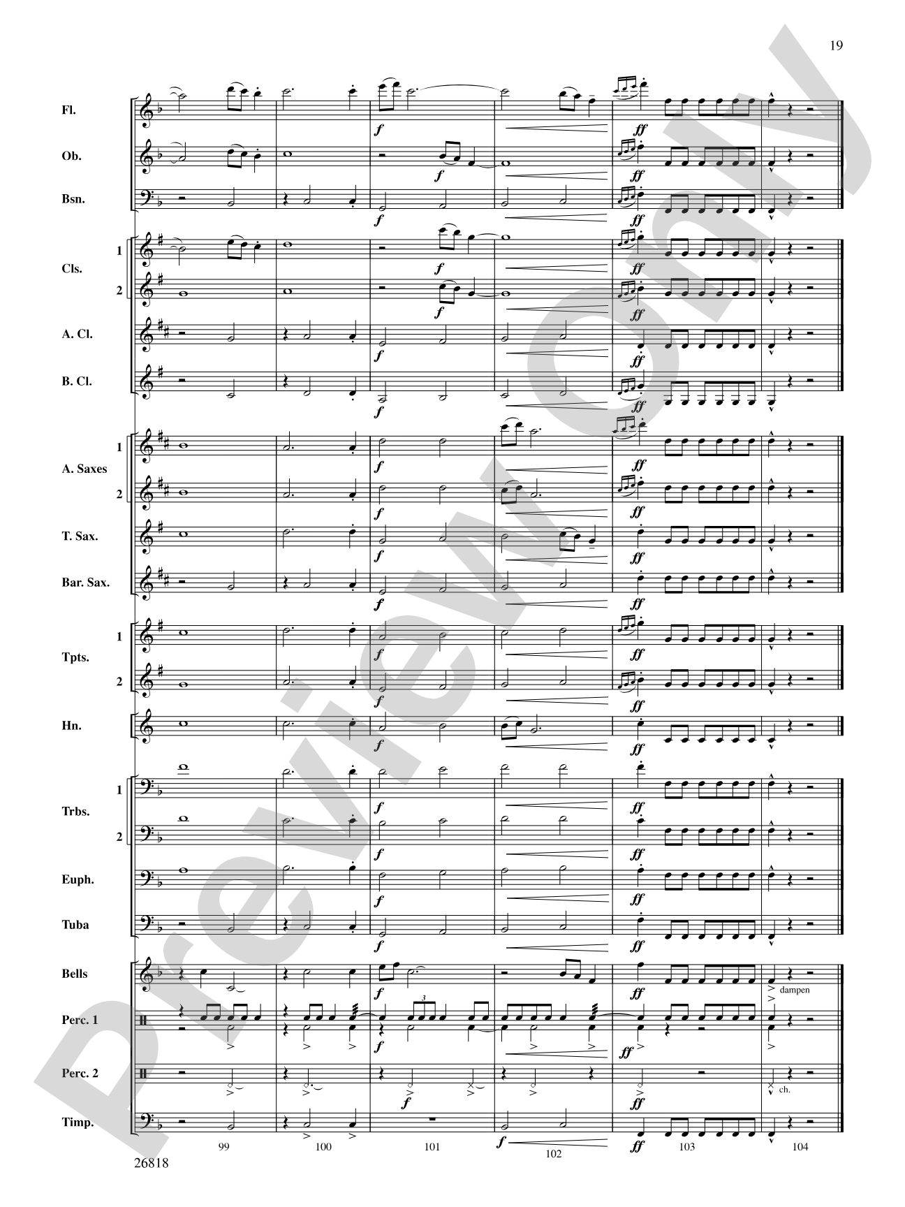 A Cambridge Carol: Concert Band Conductor Score & Parts
