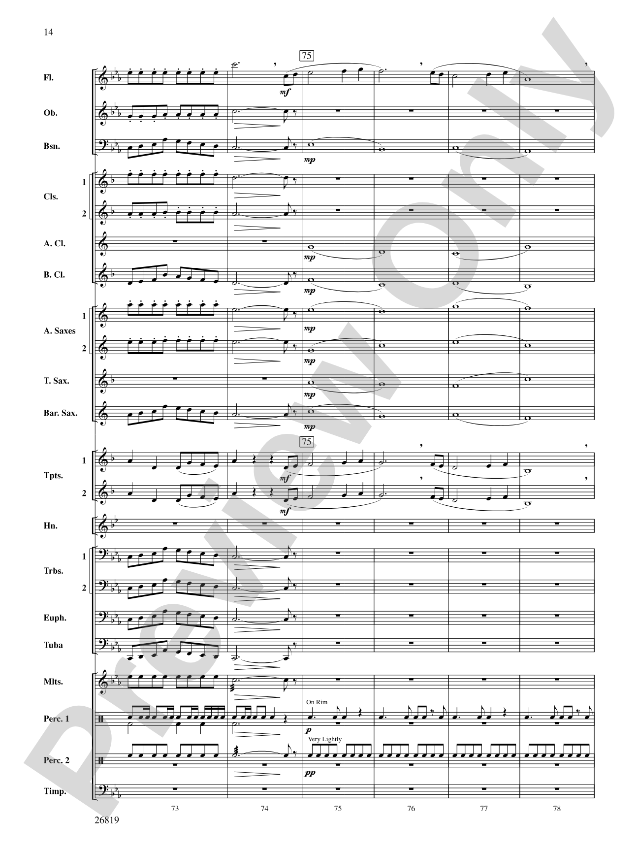 Algorhythms: Concert Band Conductor Score & Parts