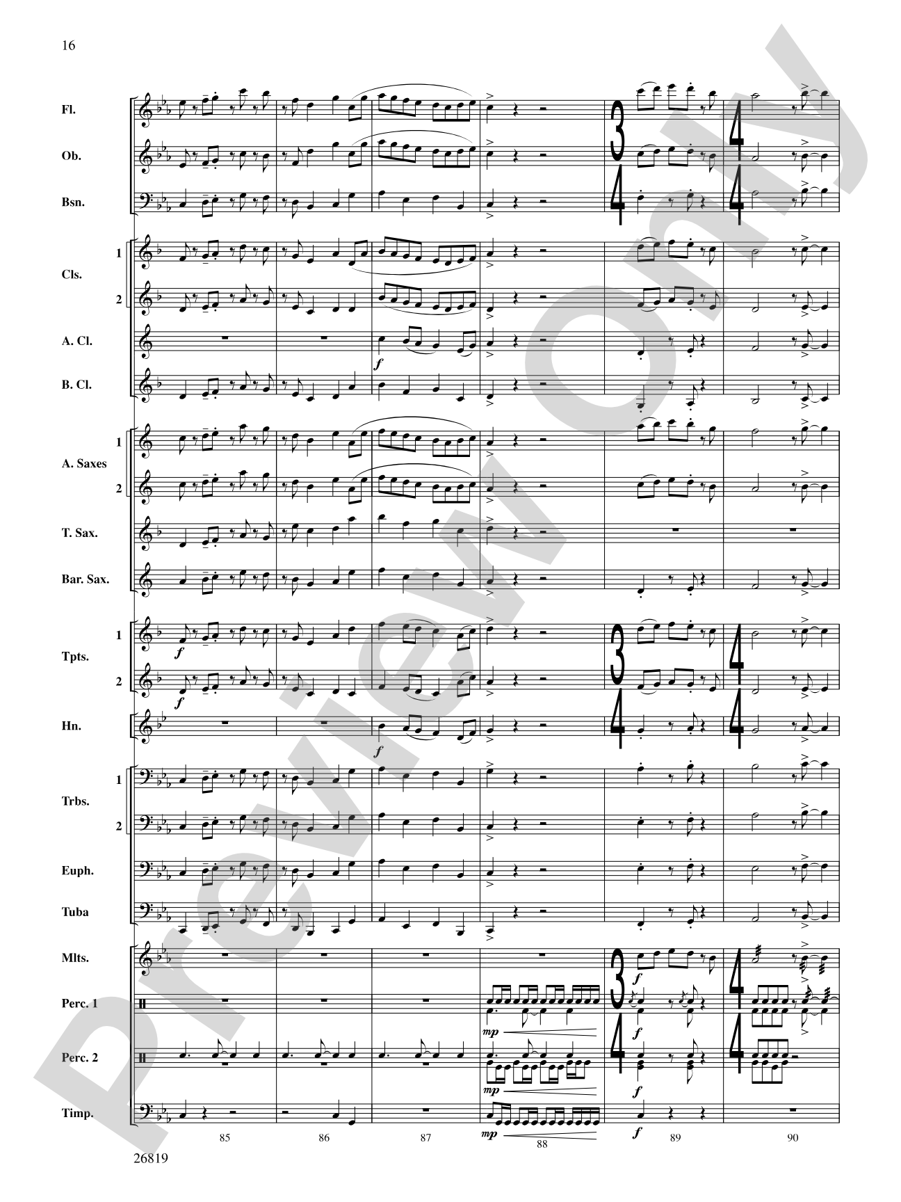 Algorhythms: Concert Band Conductor Score & Parts