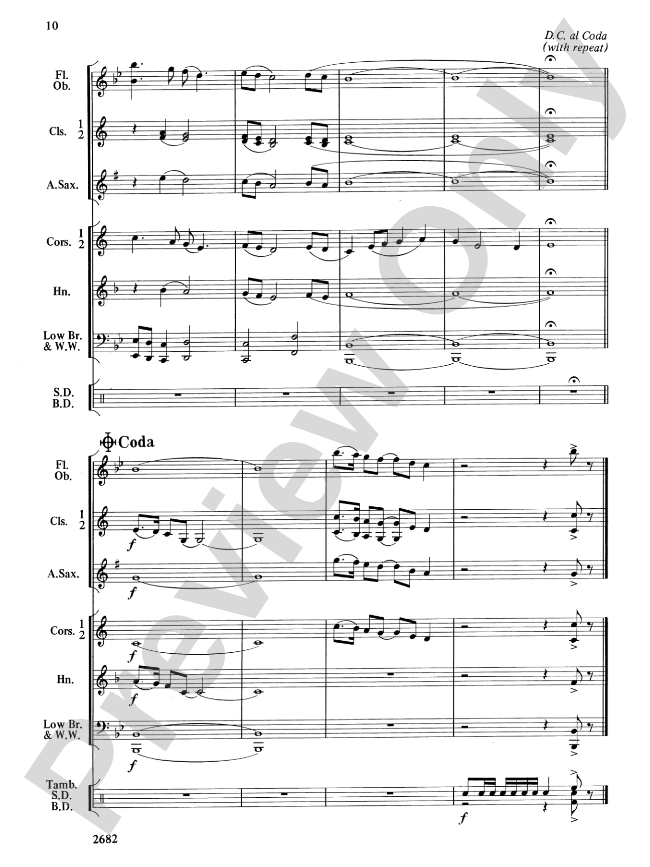 Chesapeake Overture: Concert Band Conductor Score & Parts