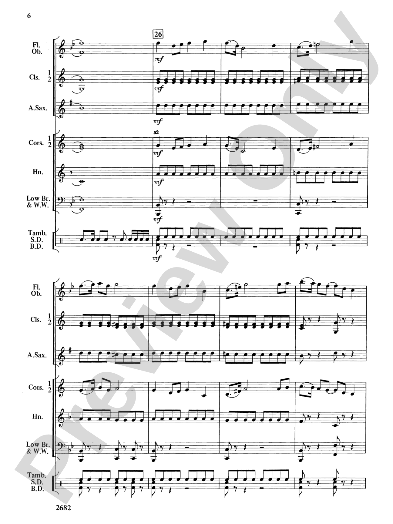 Chesapeake Overture: Concert Band Conductor Score & Parts