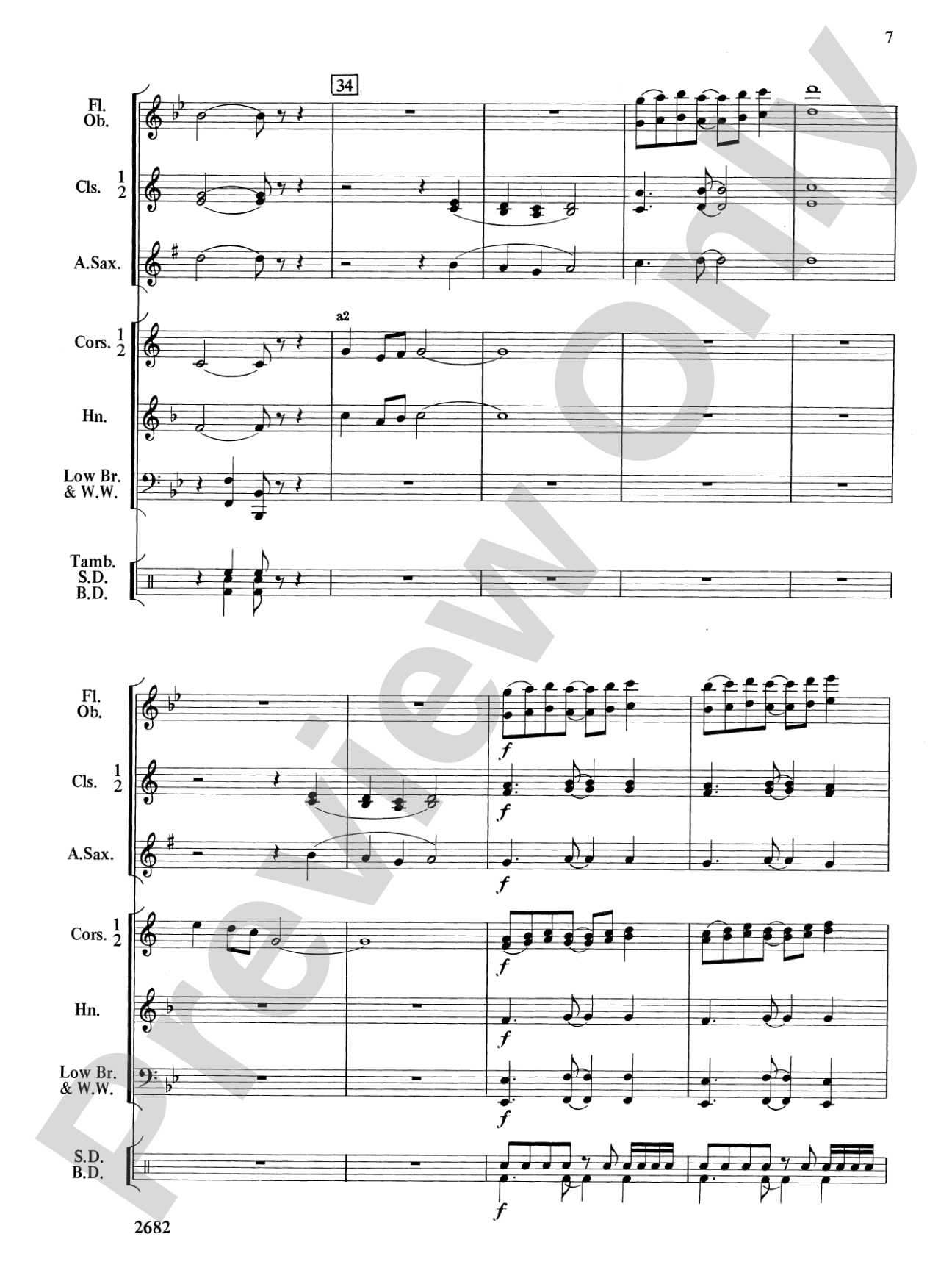 Chesapeake Overture: Concert Band Conductor Score & Parts