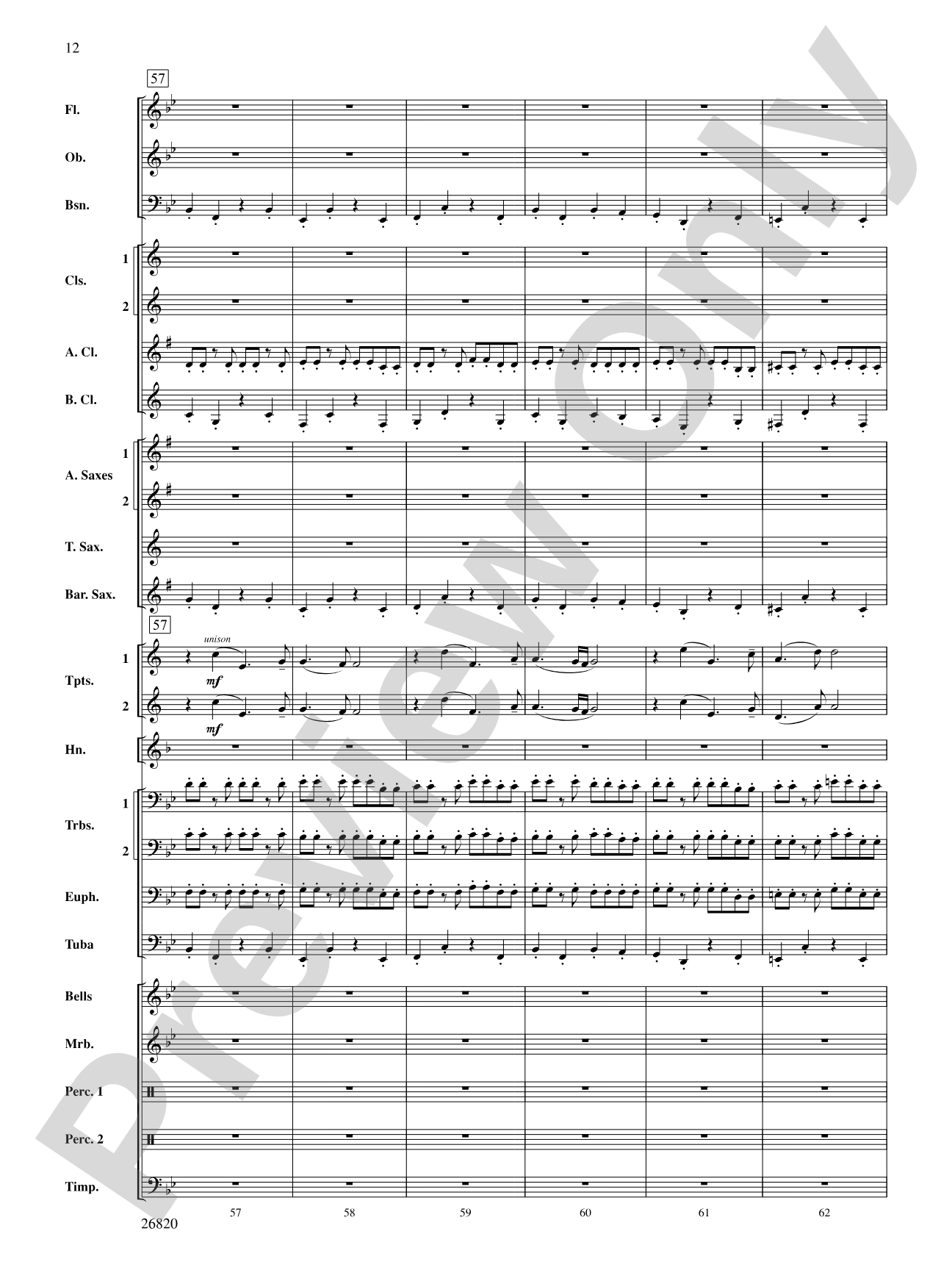 Reflection and Celebration: Concert Band Conductor Score & Parts