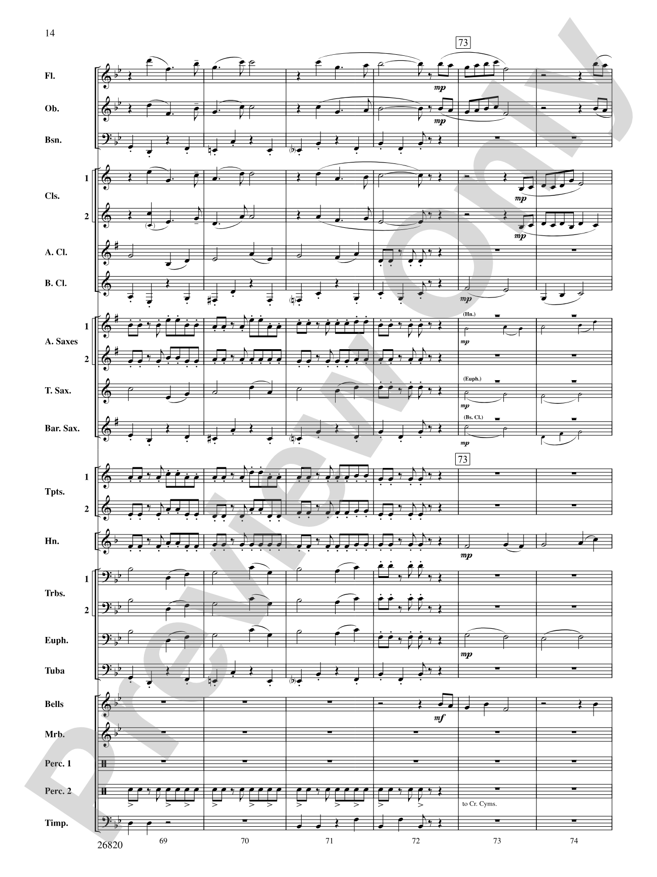Reflection and Celebration: Concert Band Conductor Score & Parts