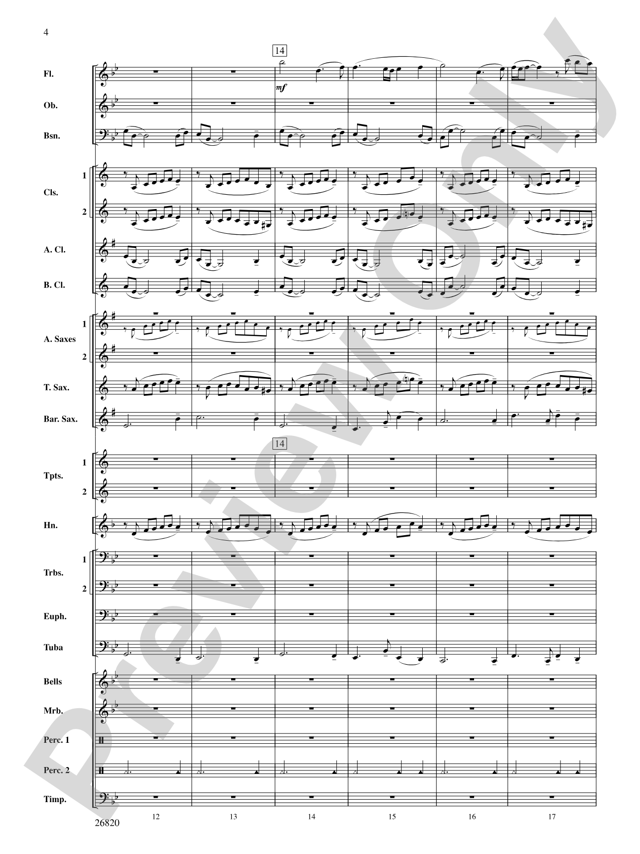Reflection and Celebration: Concert Band Conductor Score & Parts