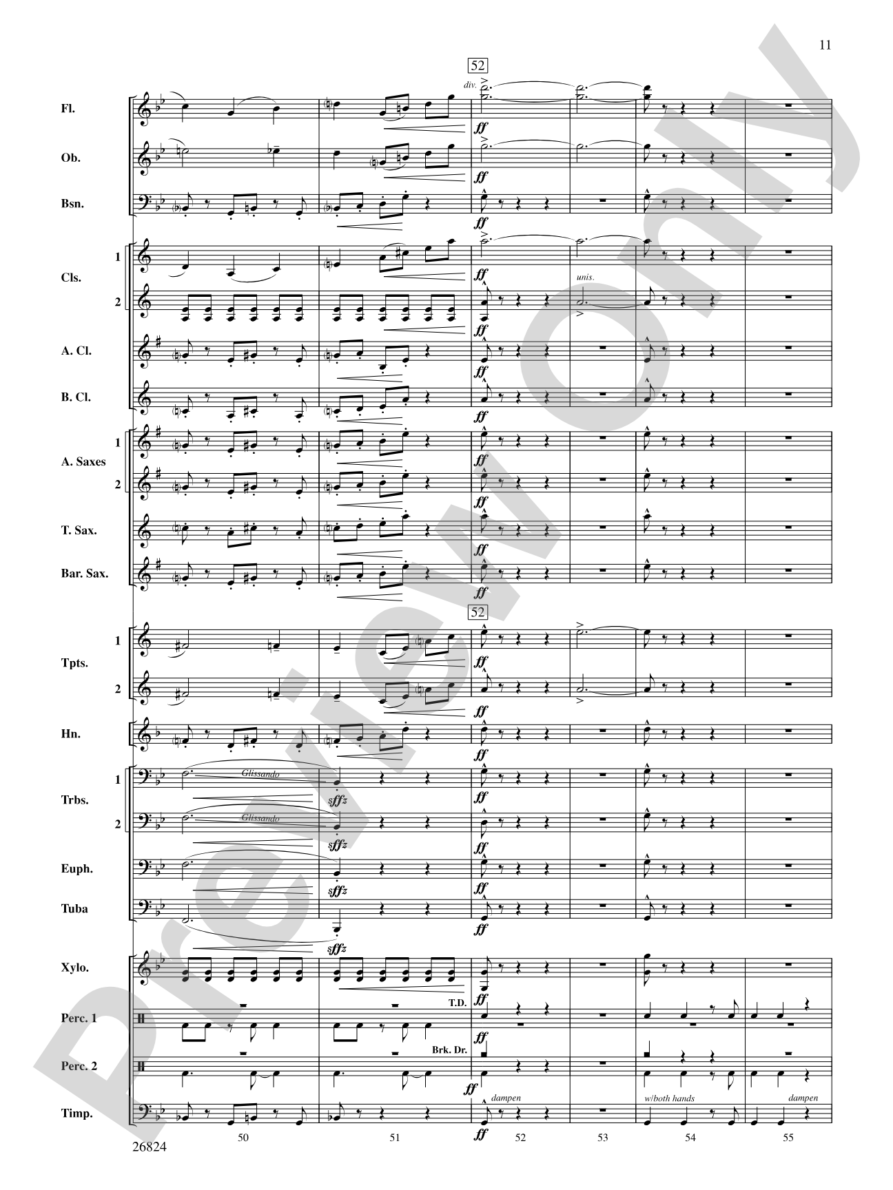 Contraption: Concert Band Conductor Score & Parts