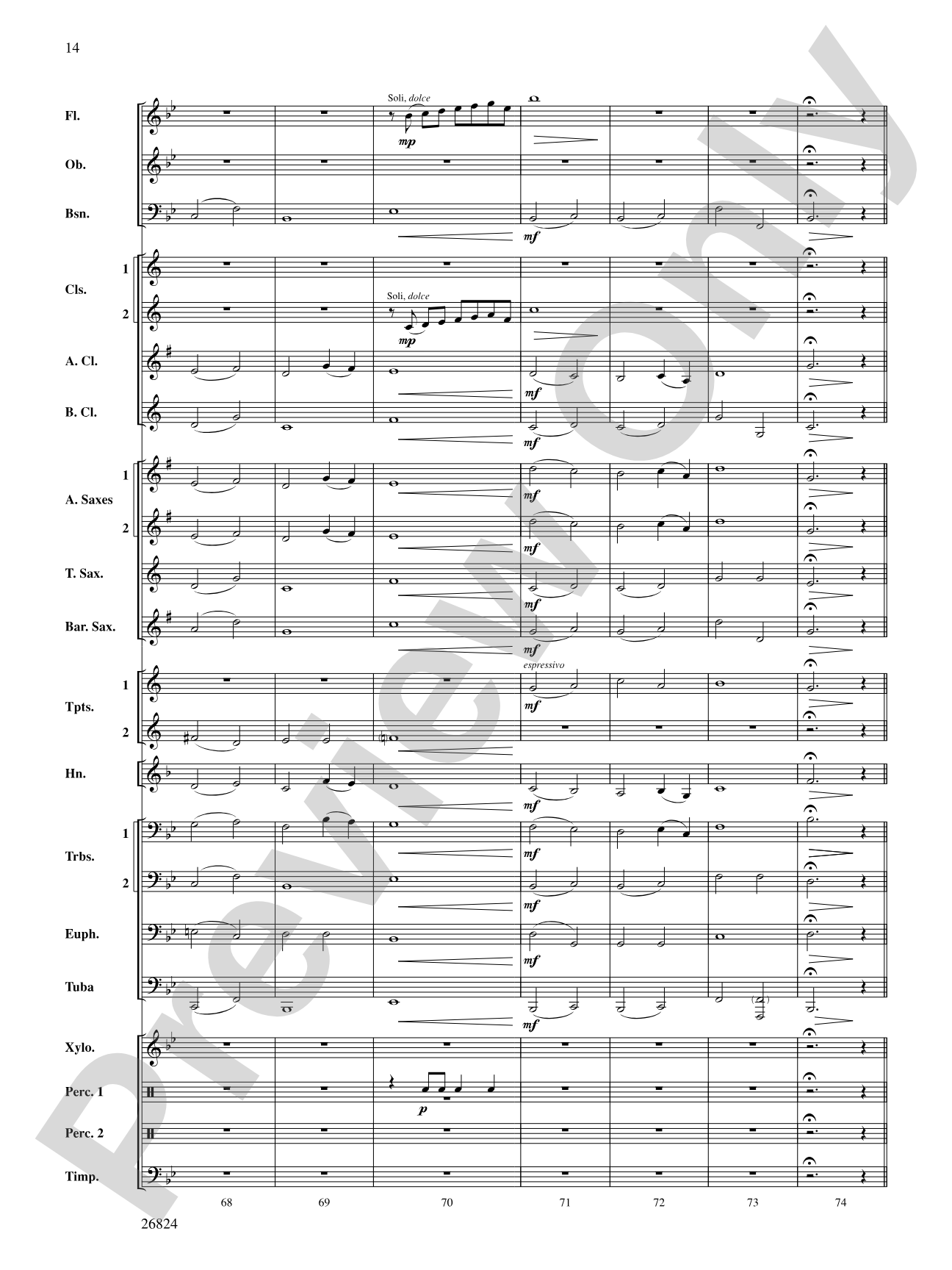 Contraption: Concert Band Conductor Score & Parts