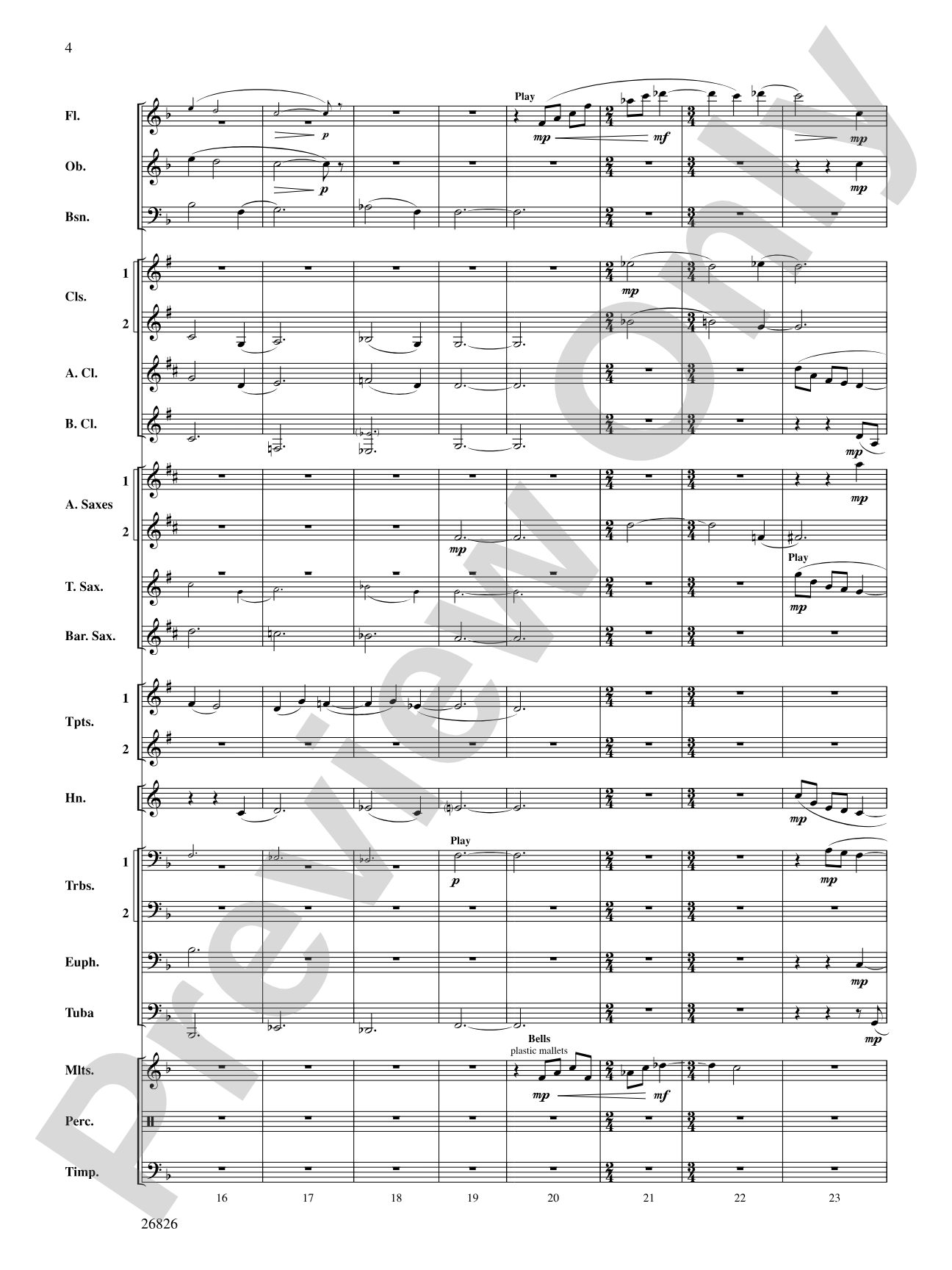 Ever More Distant: Concert Band Conductor Score & Parts