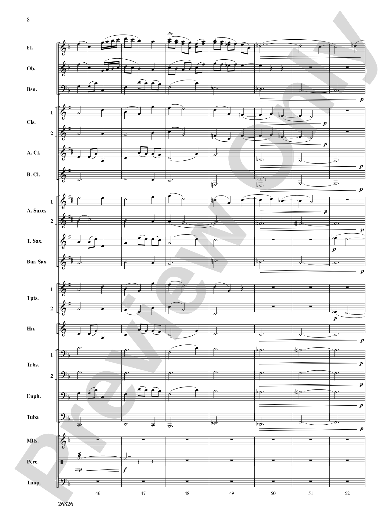 Ever More Distant: Concert Band Conductor Score & Parts
