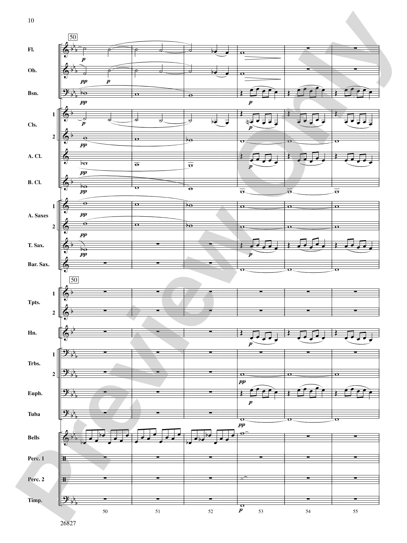 In Honor of the Fallen: Concert Band Conductor Score & Parts