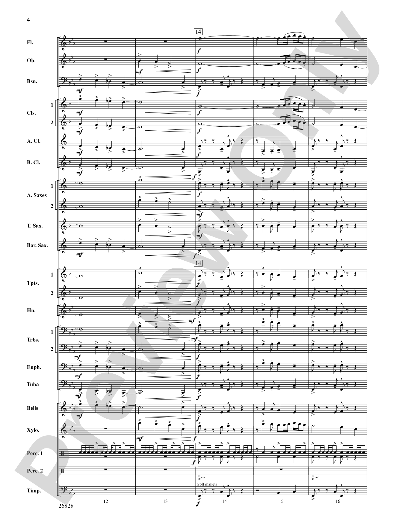 Flight of the Intrepid: Concert Band Conductor Score & Parts