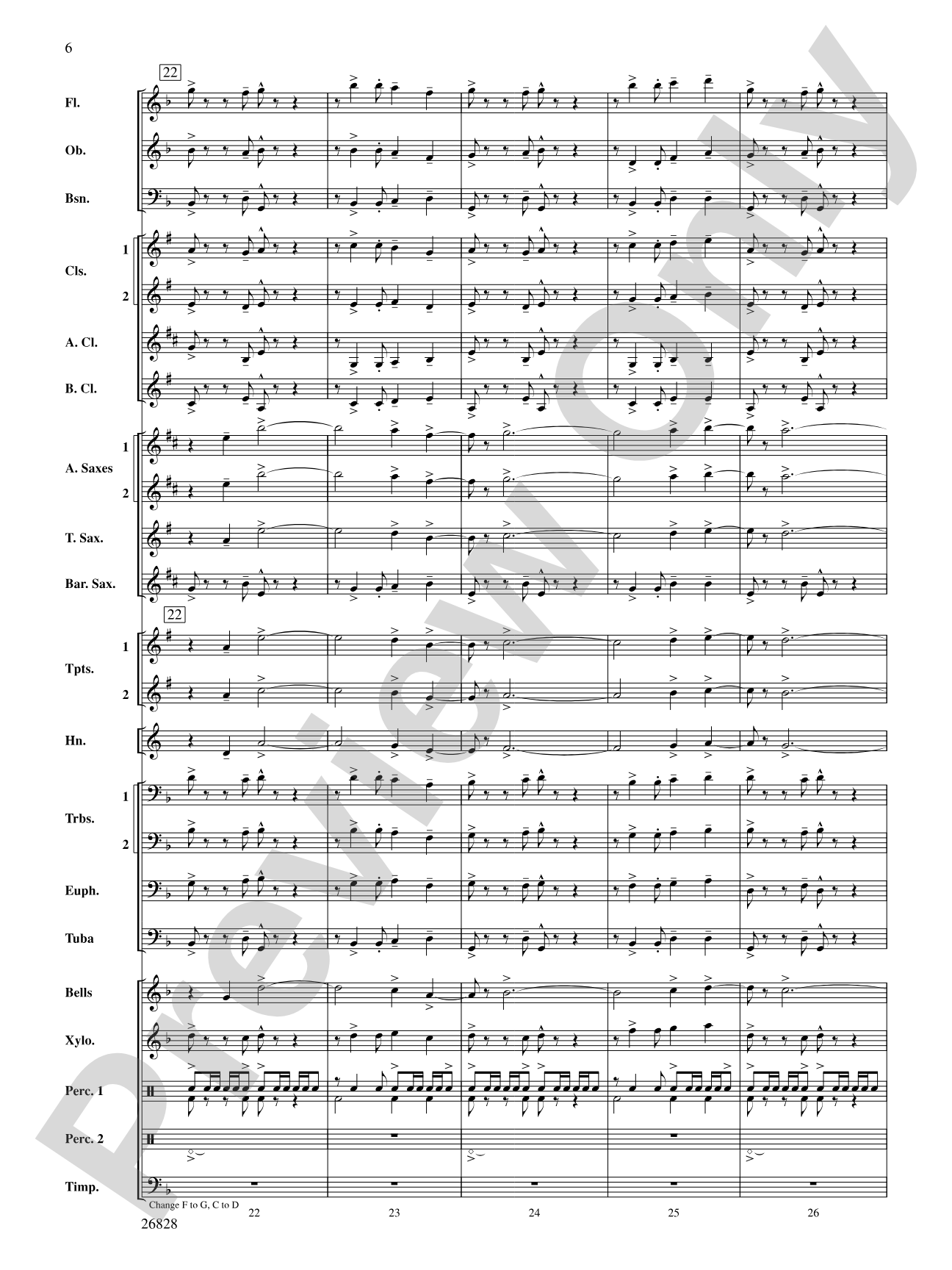 Flight of the Intrepid: Concert Band Conductor Score & Parts