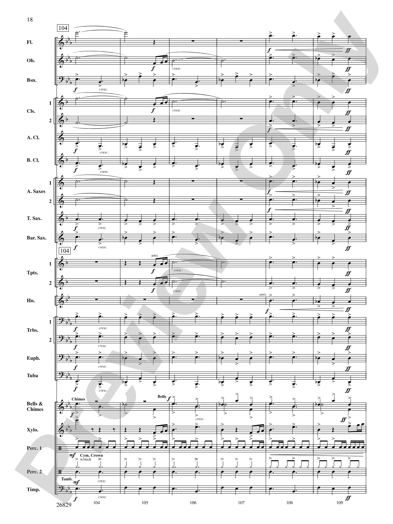 Semper Melior: Concert Band Conductor Score & Parts