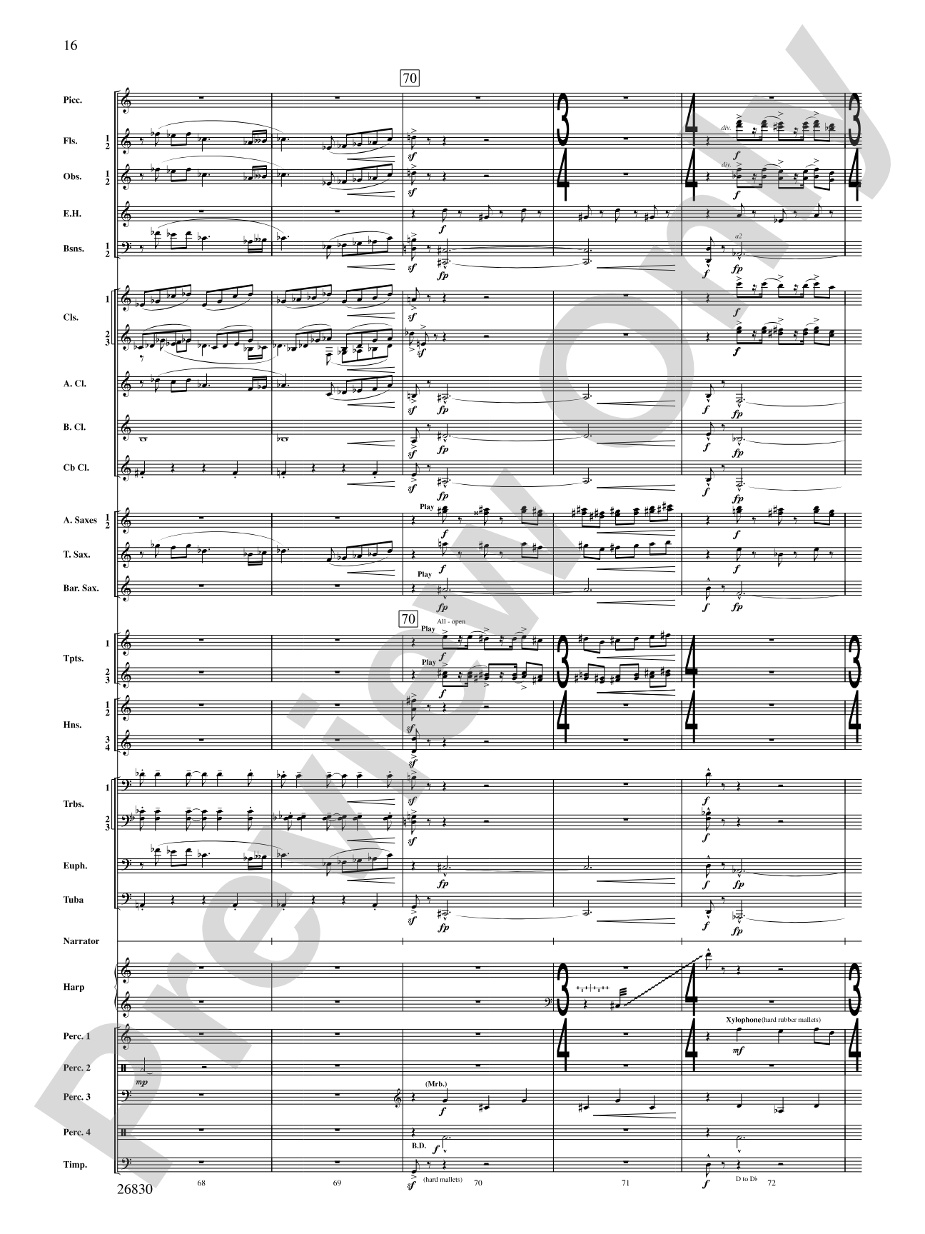 The Night Before Christmas: Concert Band Conductor Score & Parts