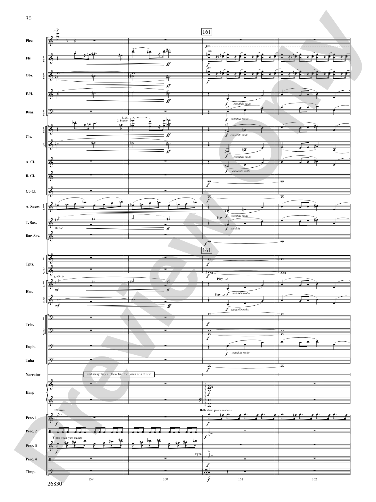 The Night Before Christmas: Concert Band Conductor Score & Parts