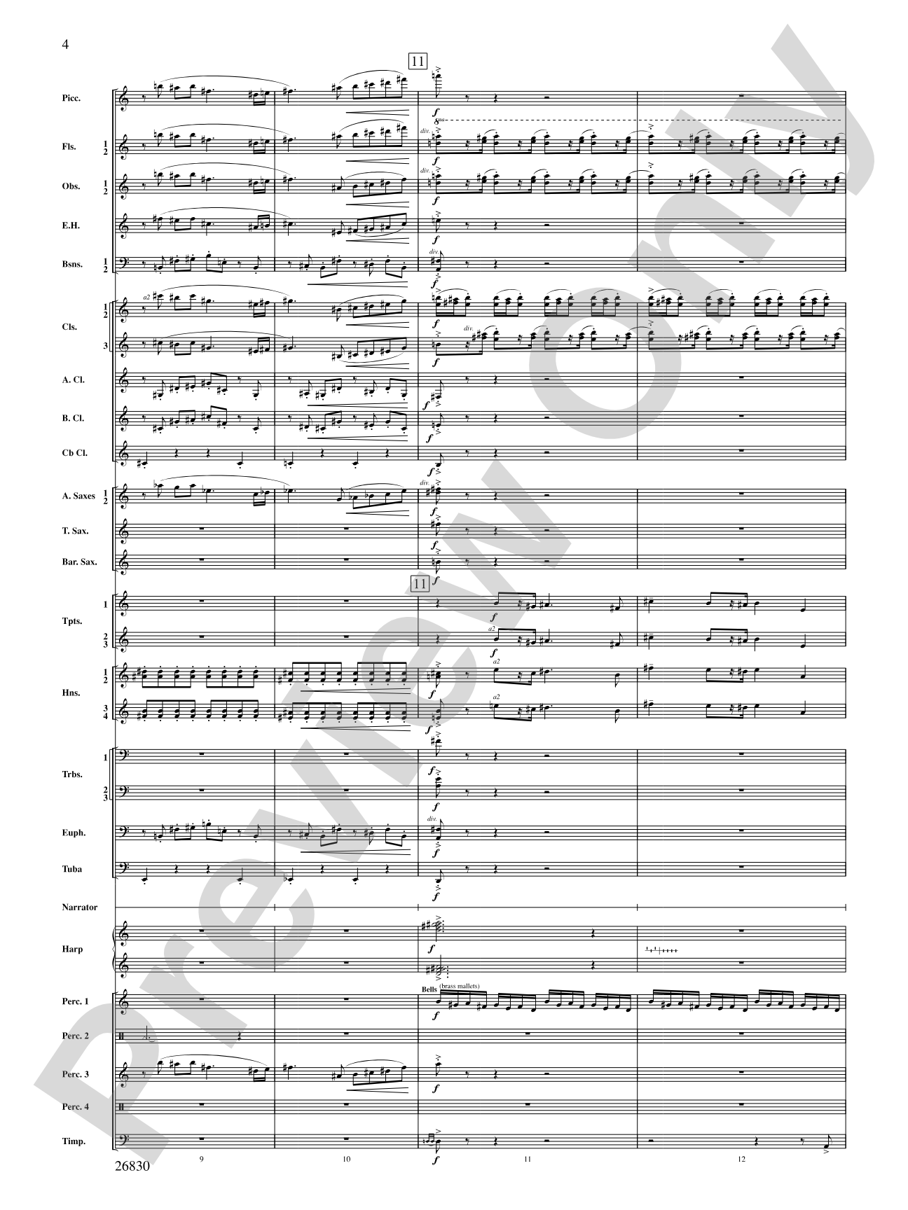 The Night Before Christmas: Concert Band Conductor Score & Parts