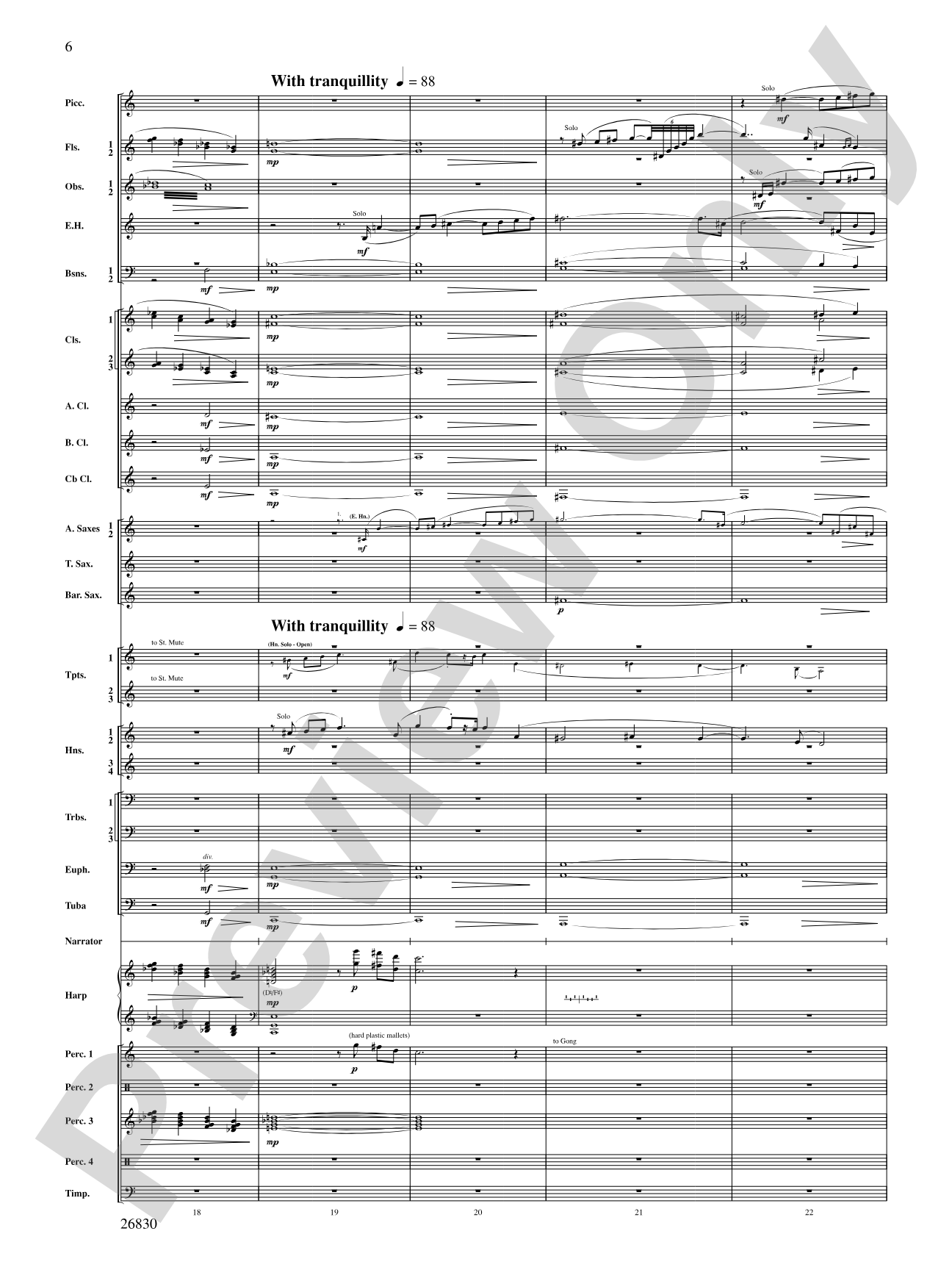 The Night Before Christmas: Concert Band Conductor Score & Parts