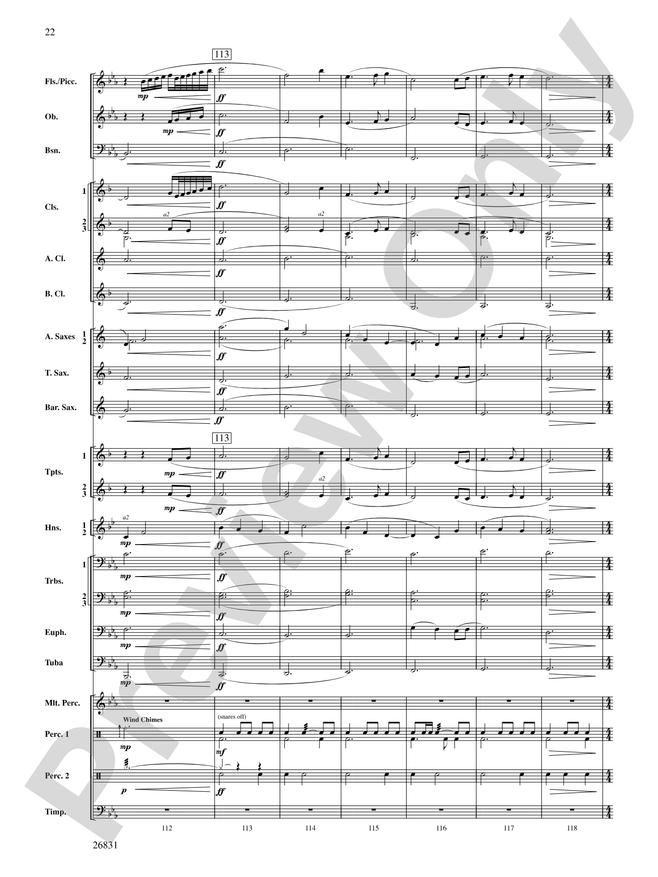 Requiem to a Land Forgotten: Concert Band Conductor Score & Parts