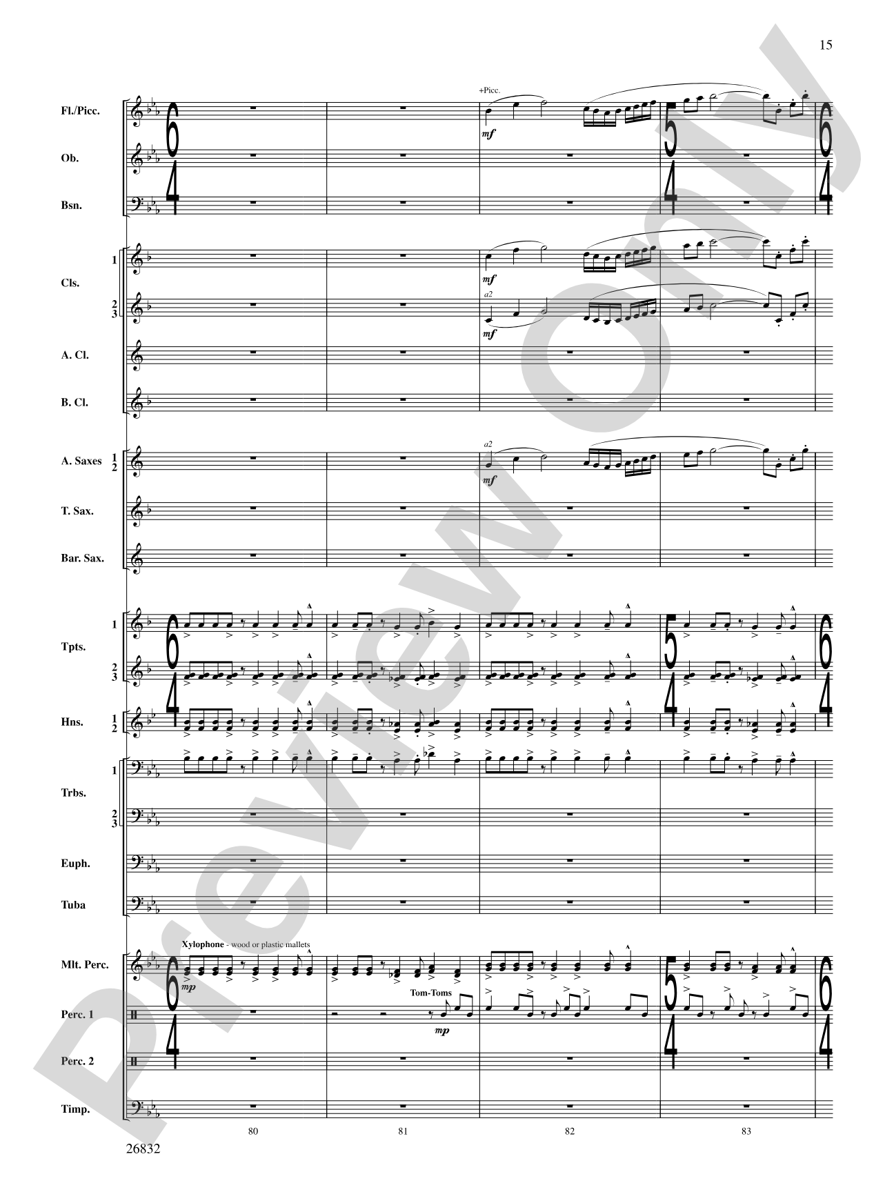 Charleston Harbor Celebration: Concert Band Conductor Score & Parts