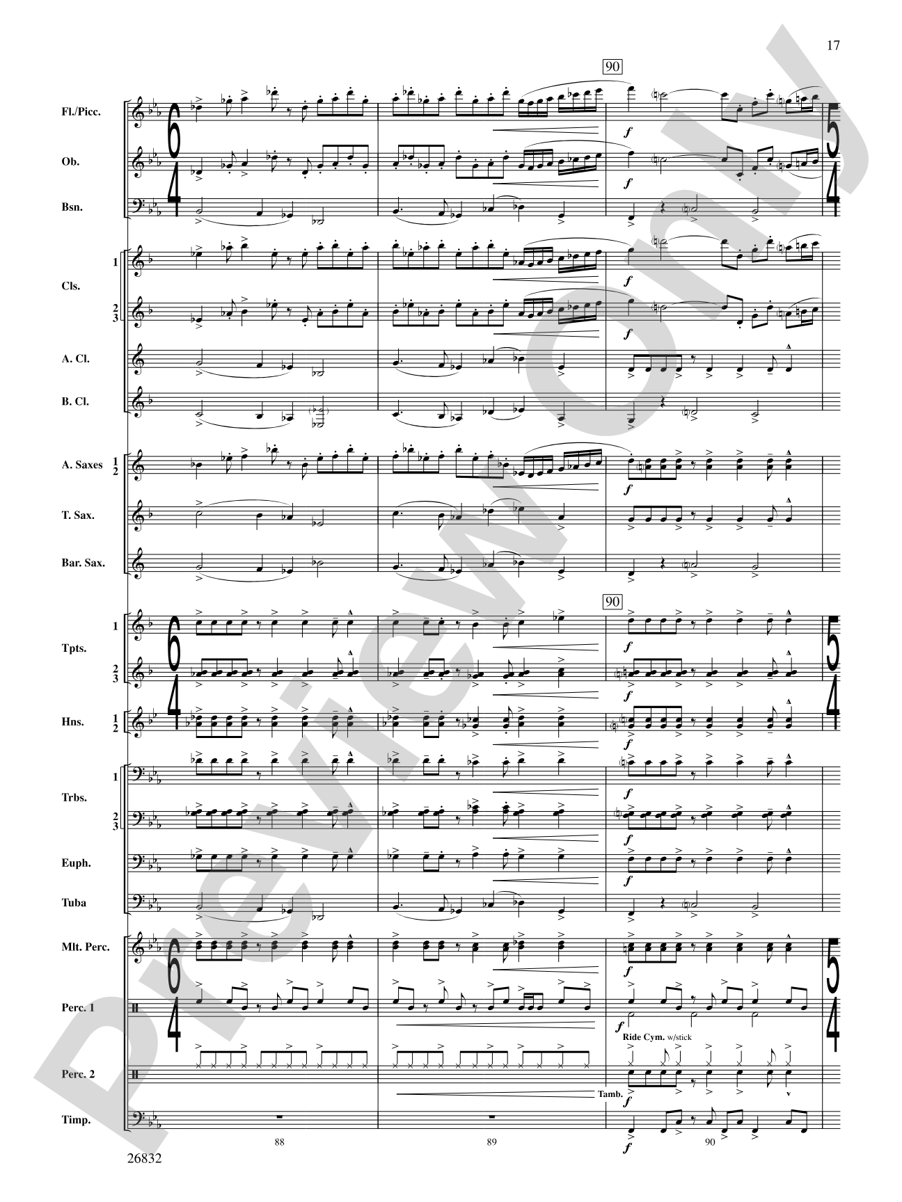 Charleston Harbor Celebration: Concert Band Conductor Score & Parts