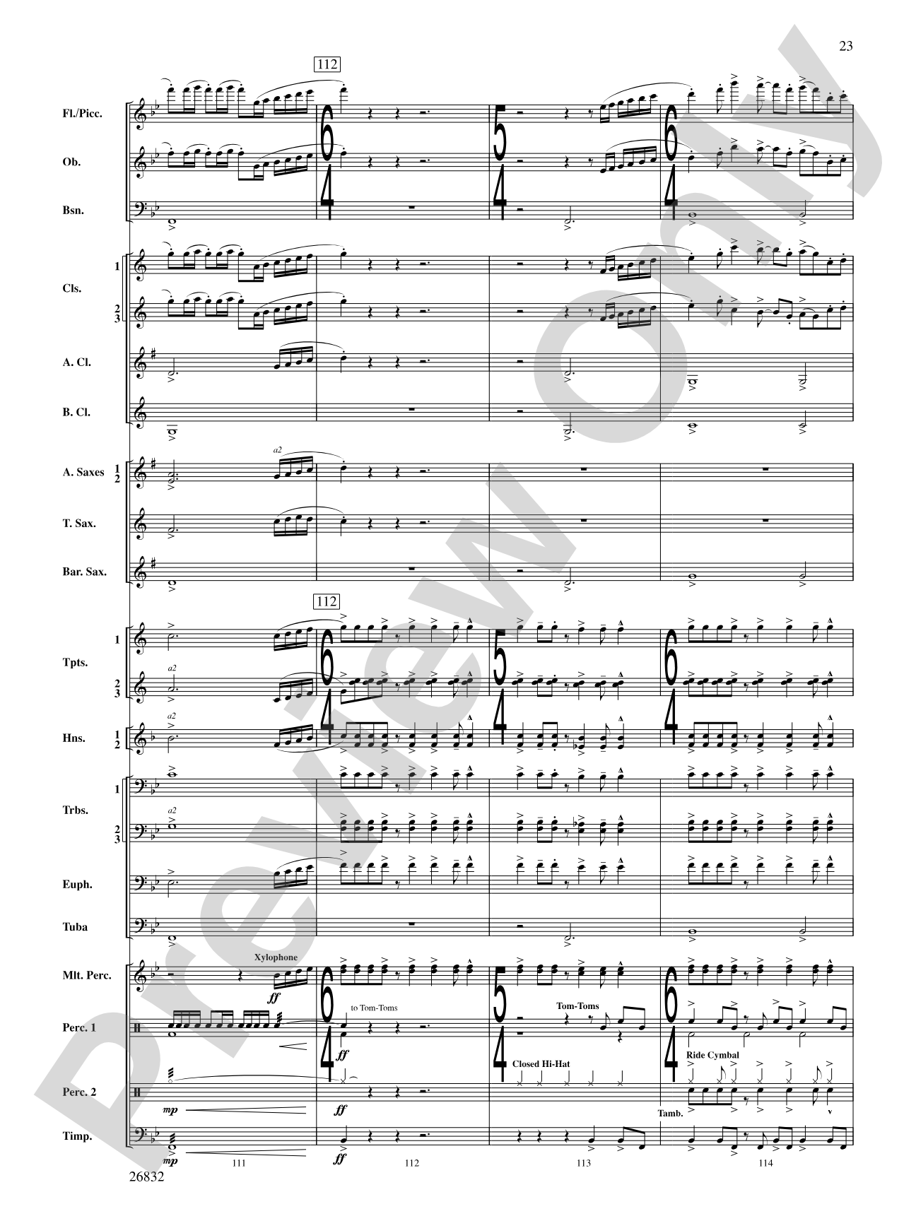 Charleston Harbor Celebration: Concert Band Conductor Score & Parts