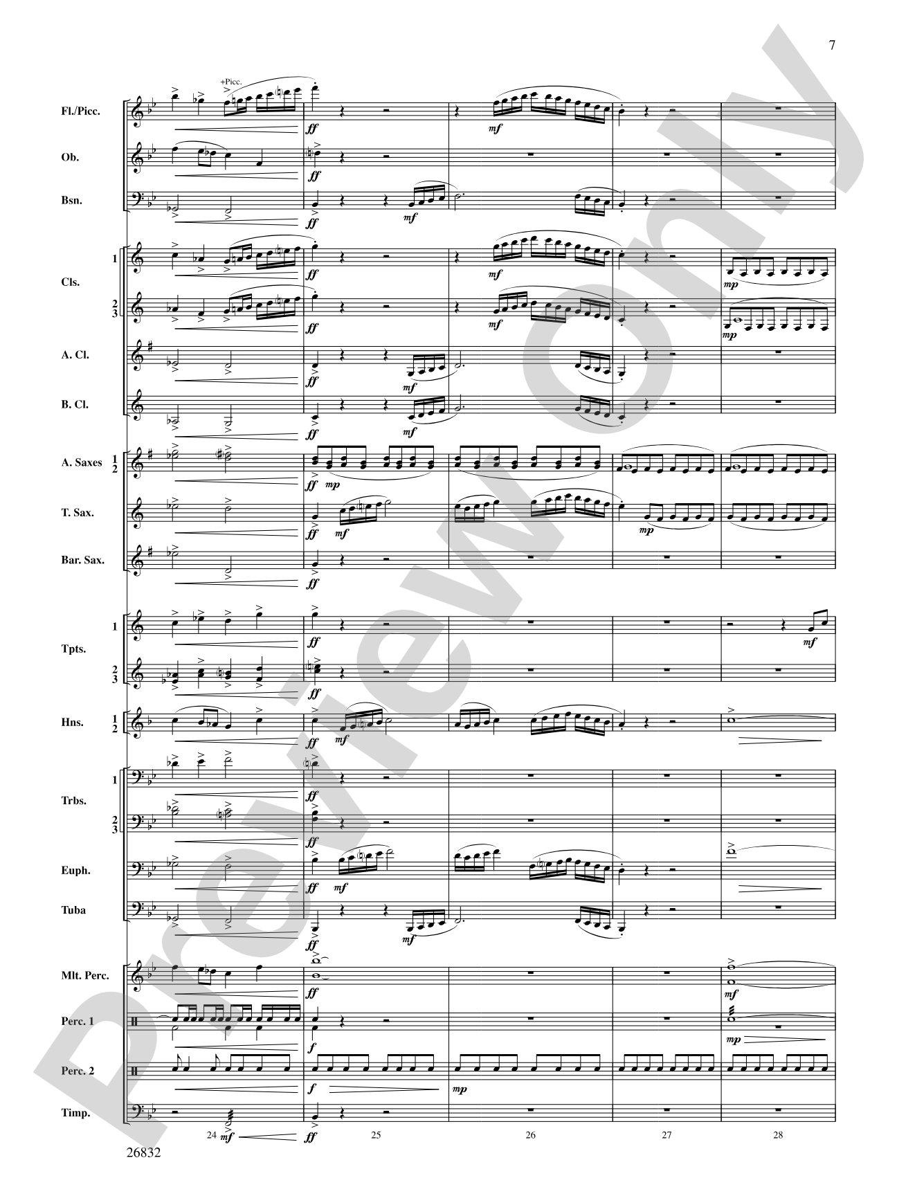 Charleston Harbor Celebration: Concert Band Conductor Score & Parts