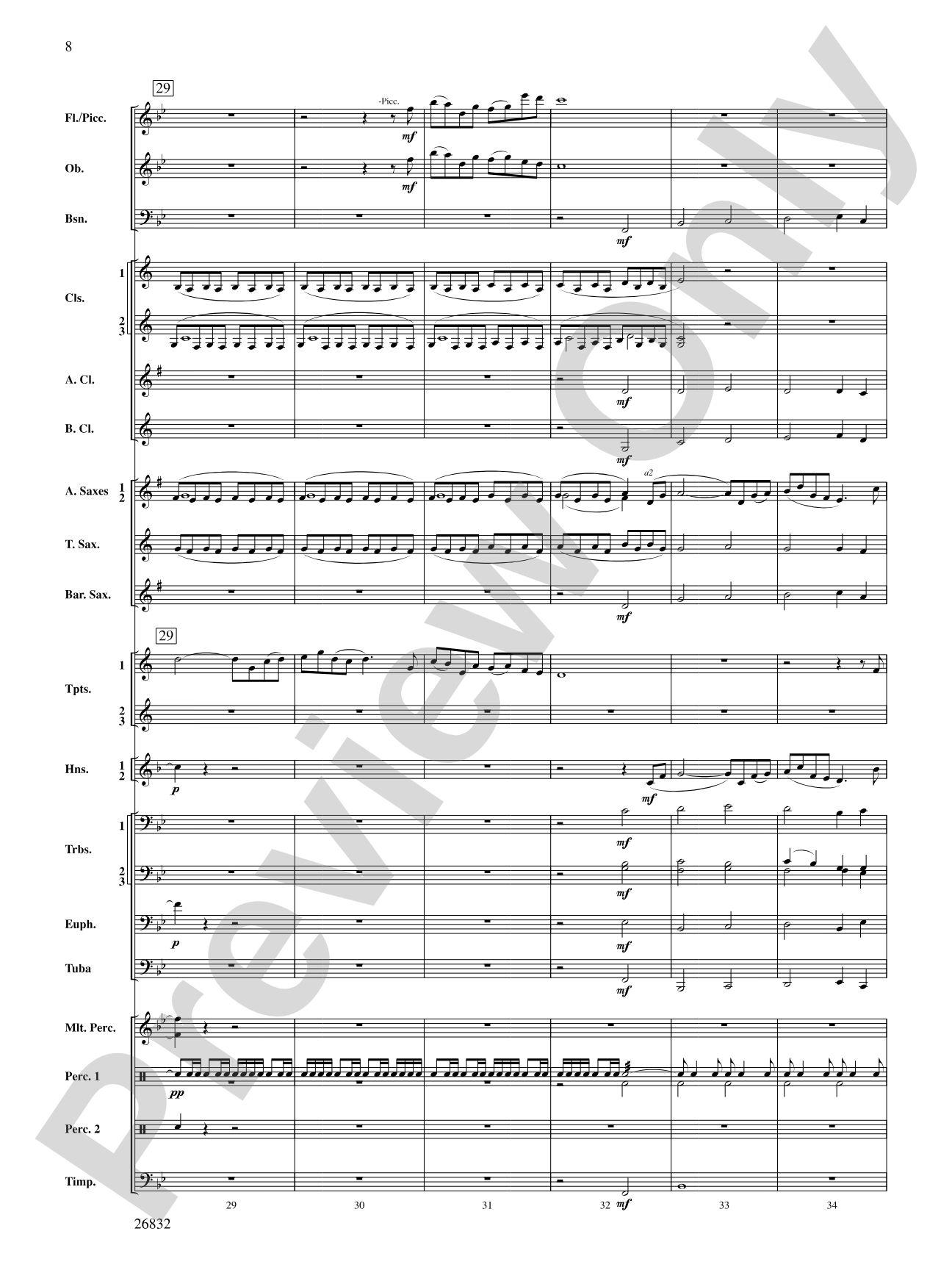 Charleston Harbor Celebration: Concert Band Conductor Score & Parts