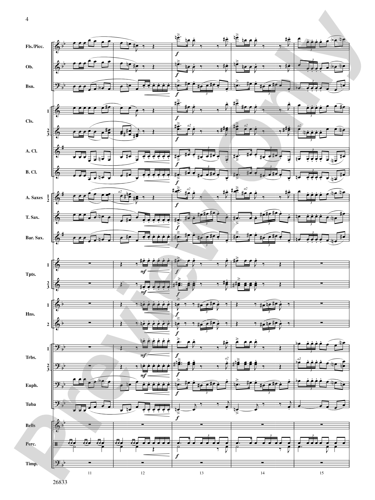 Military Polonaise: Concert Band Conductor Score & Parts