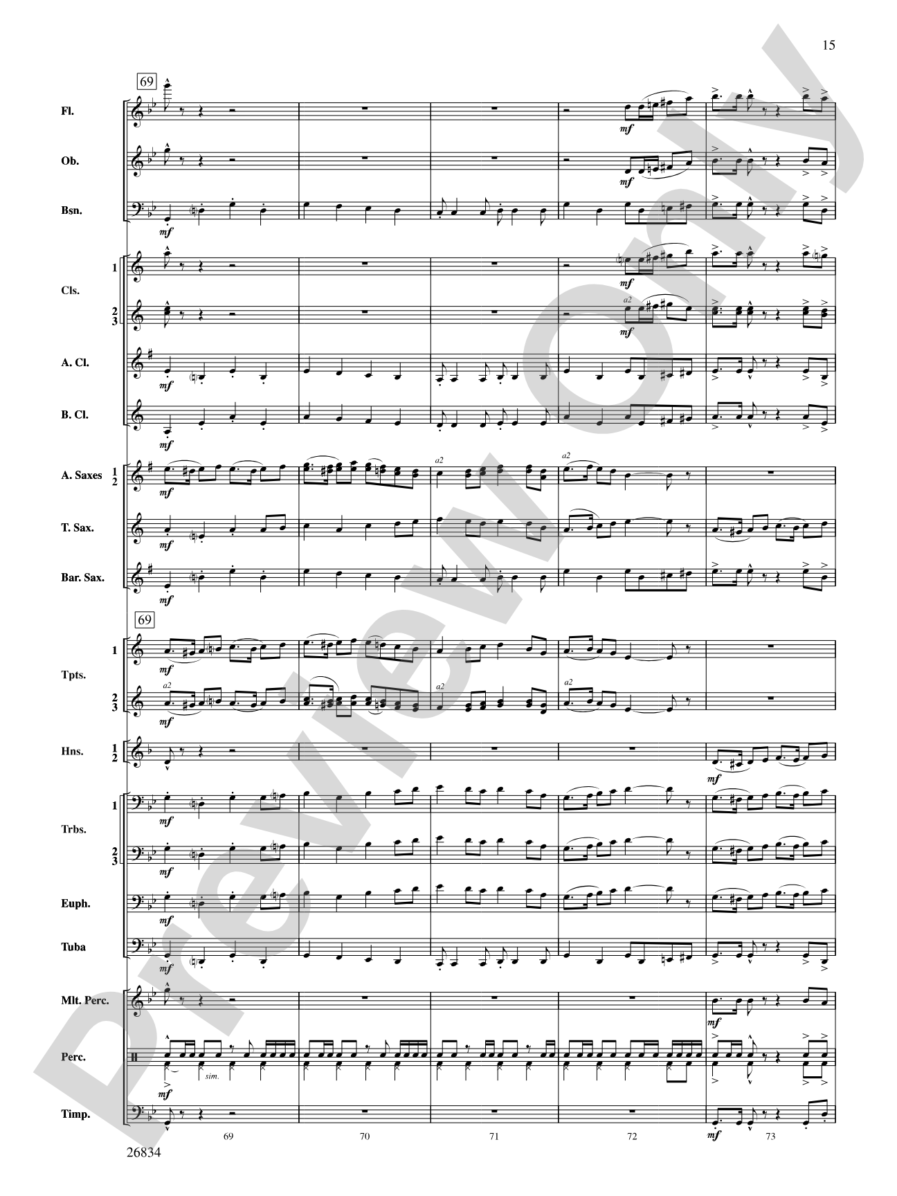 Medal of Valor: Concert Band Conductor Score & Parts