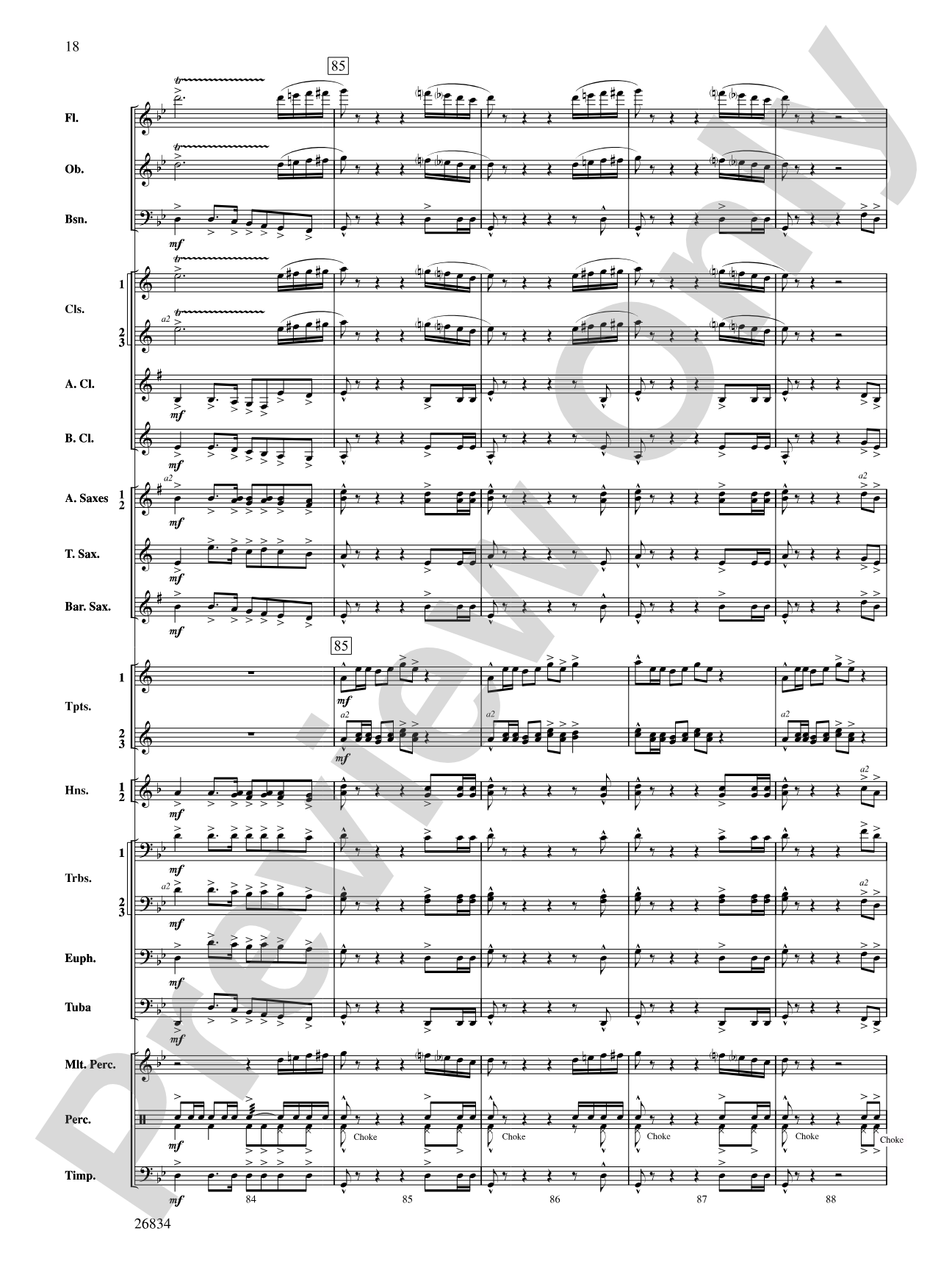 Medal of Valor: Concert Band Conductor Score & Parts