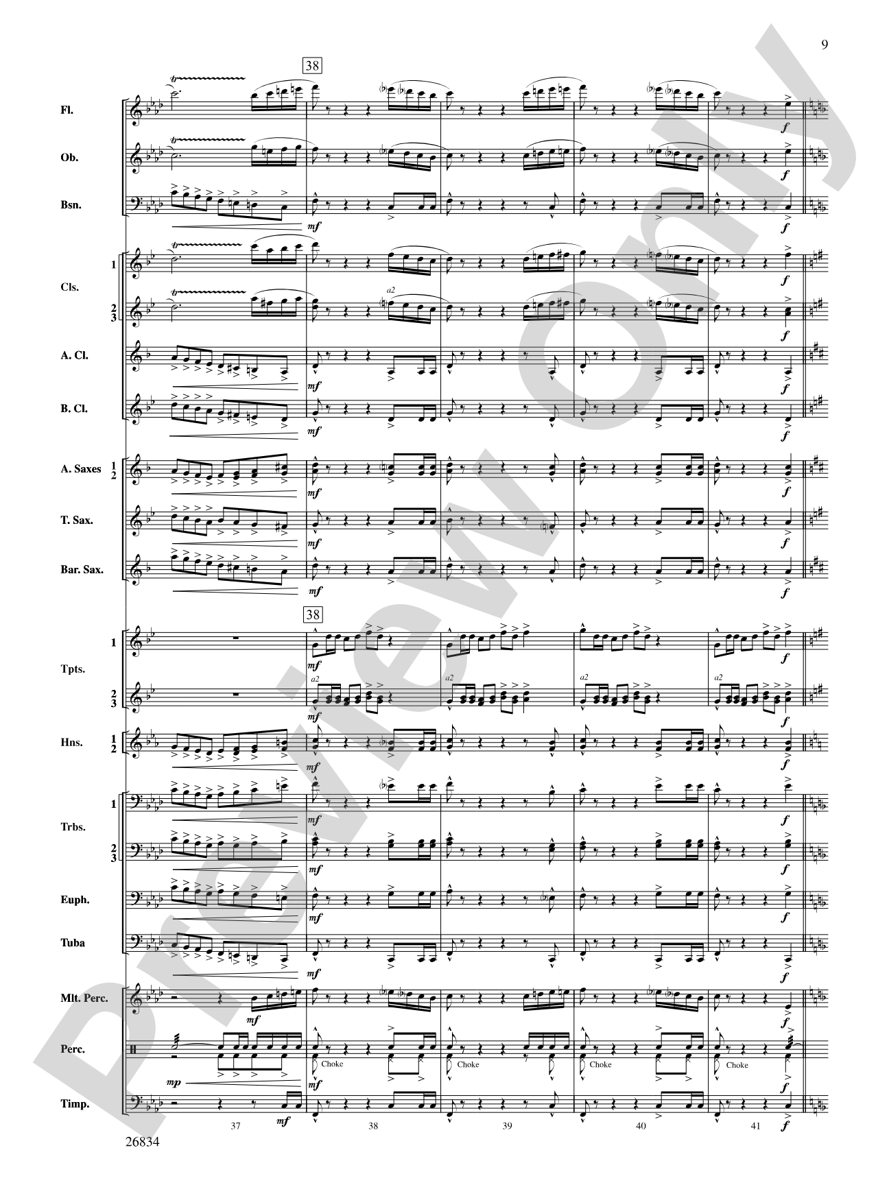 Medal of Valor: Concert Band Conductor Score & Parts
