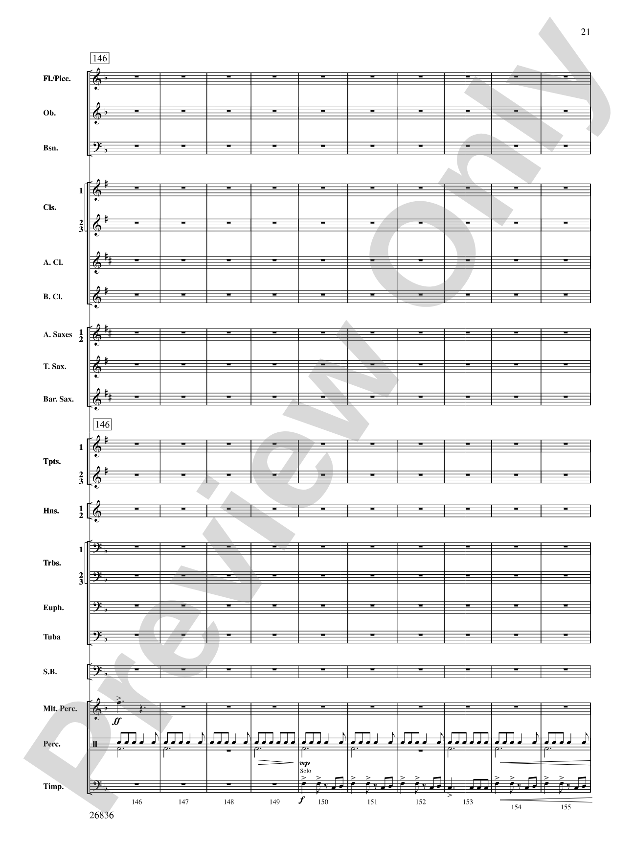 Eire: Concert Band Conductor Score & Parts