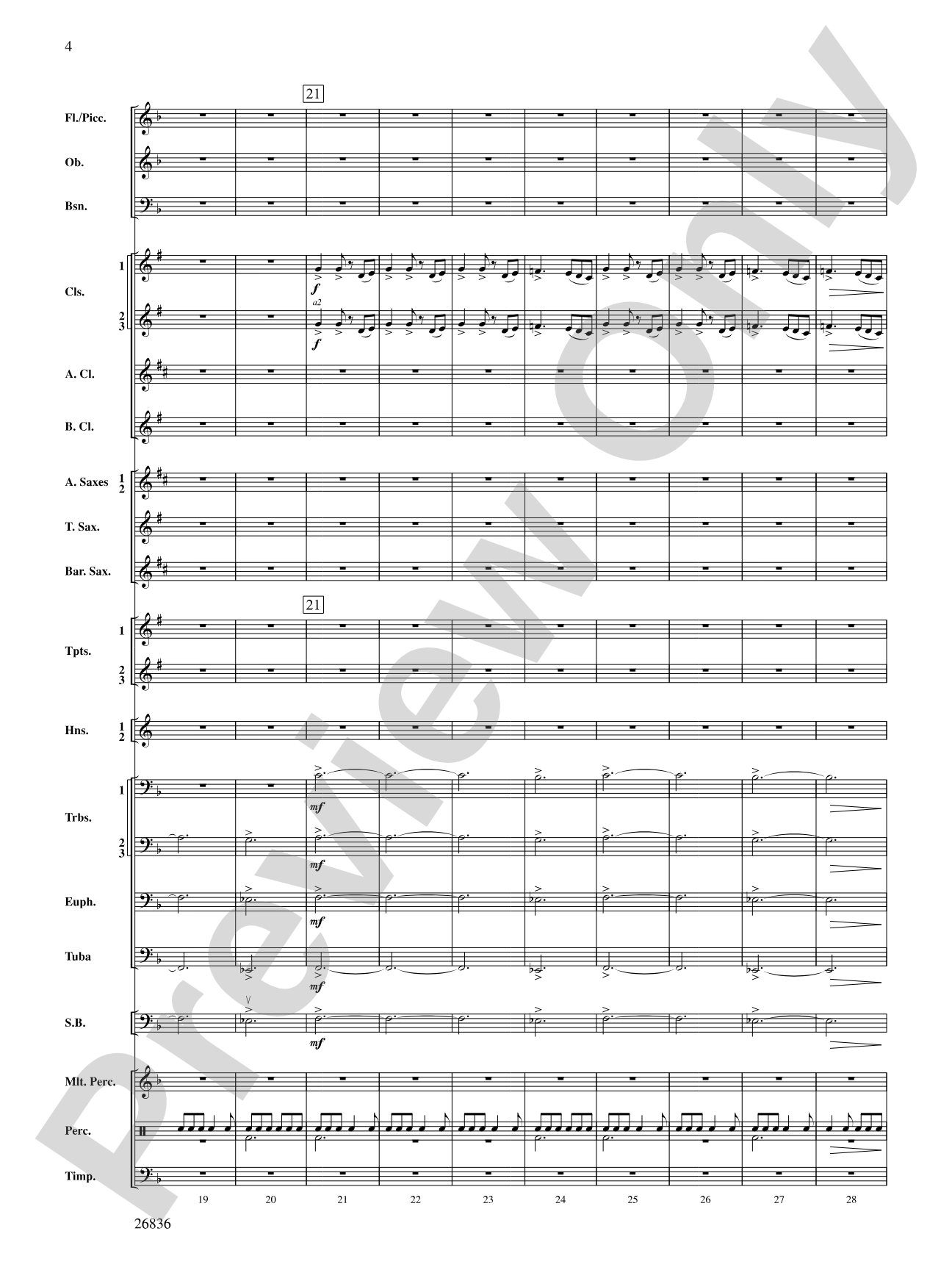 Eire: Concert Band Conductor Score & Parts