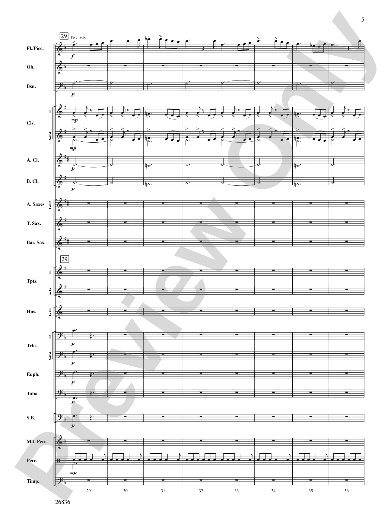 Eire: Concert Band Conductor Score & Parts