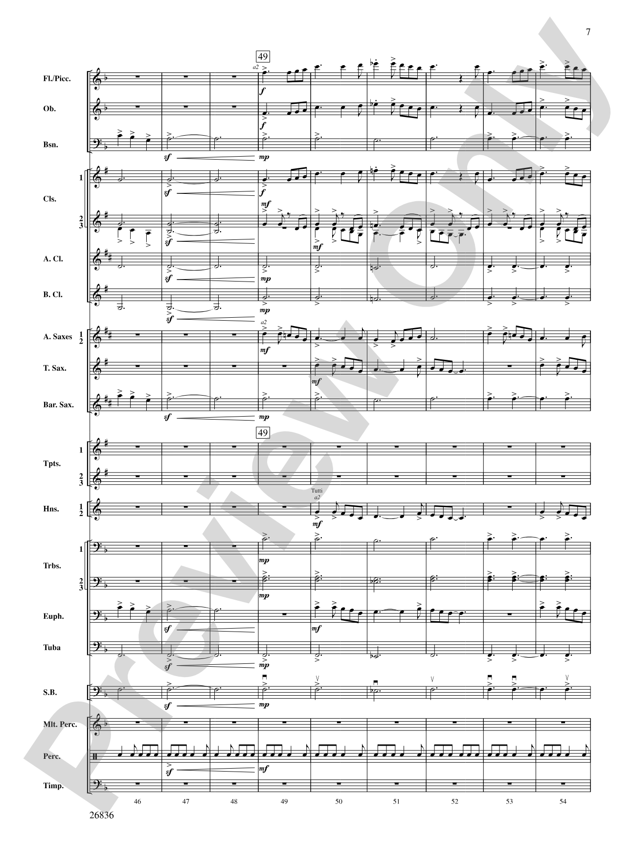 Eire: Concert Band Conductor Score & Parts