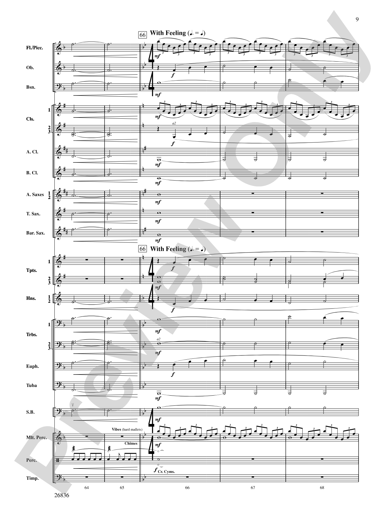 Eire: Concert Band Conductor Score & Parts