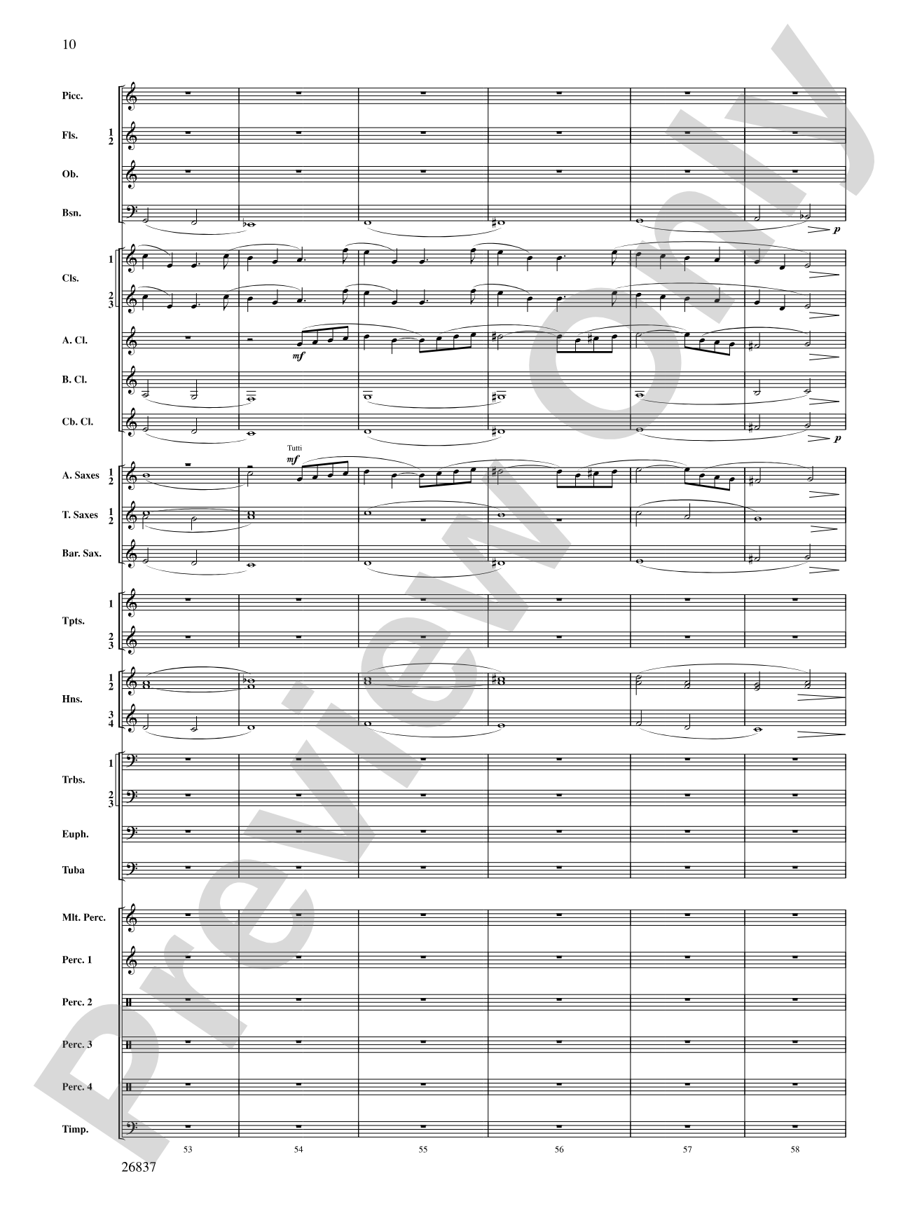 Adoration (Movement 1 from Symphony of Prayer): Score